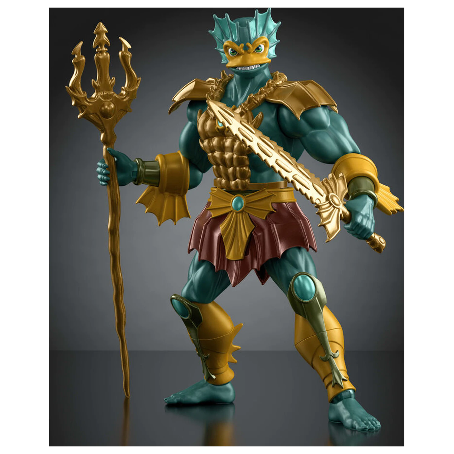 Master of the Universe Cartoon Collection Origins Mer-Man Figur 14cm Produktfoto