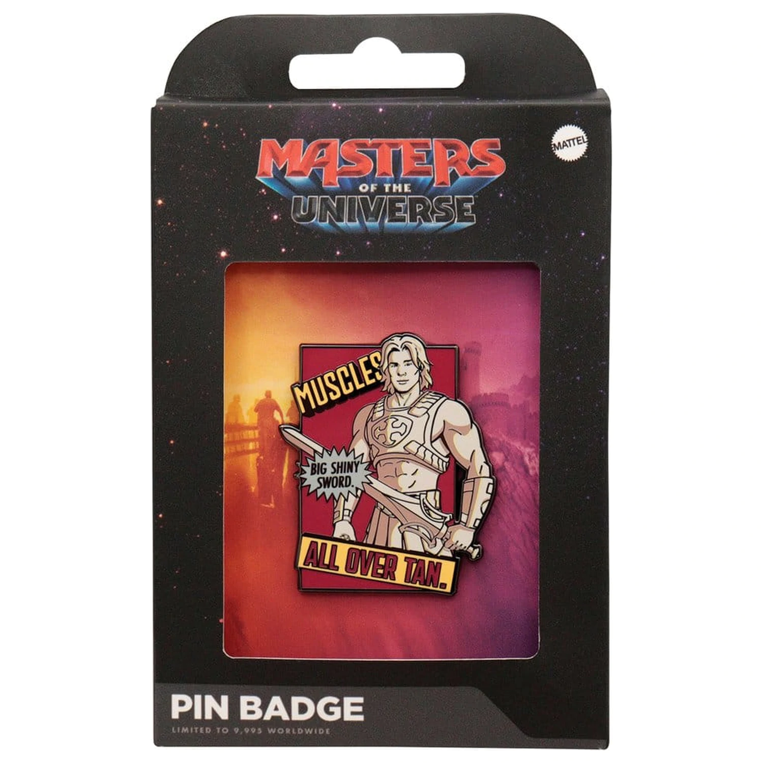 Masters of the Universe 2026 Anstecker He-Man Limitierte Auflage Produktfoto
