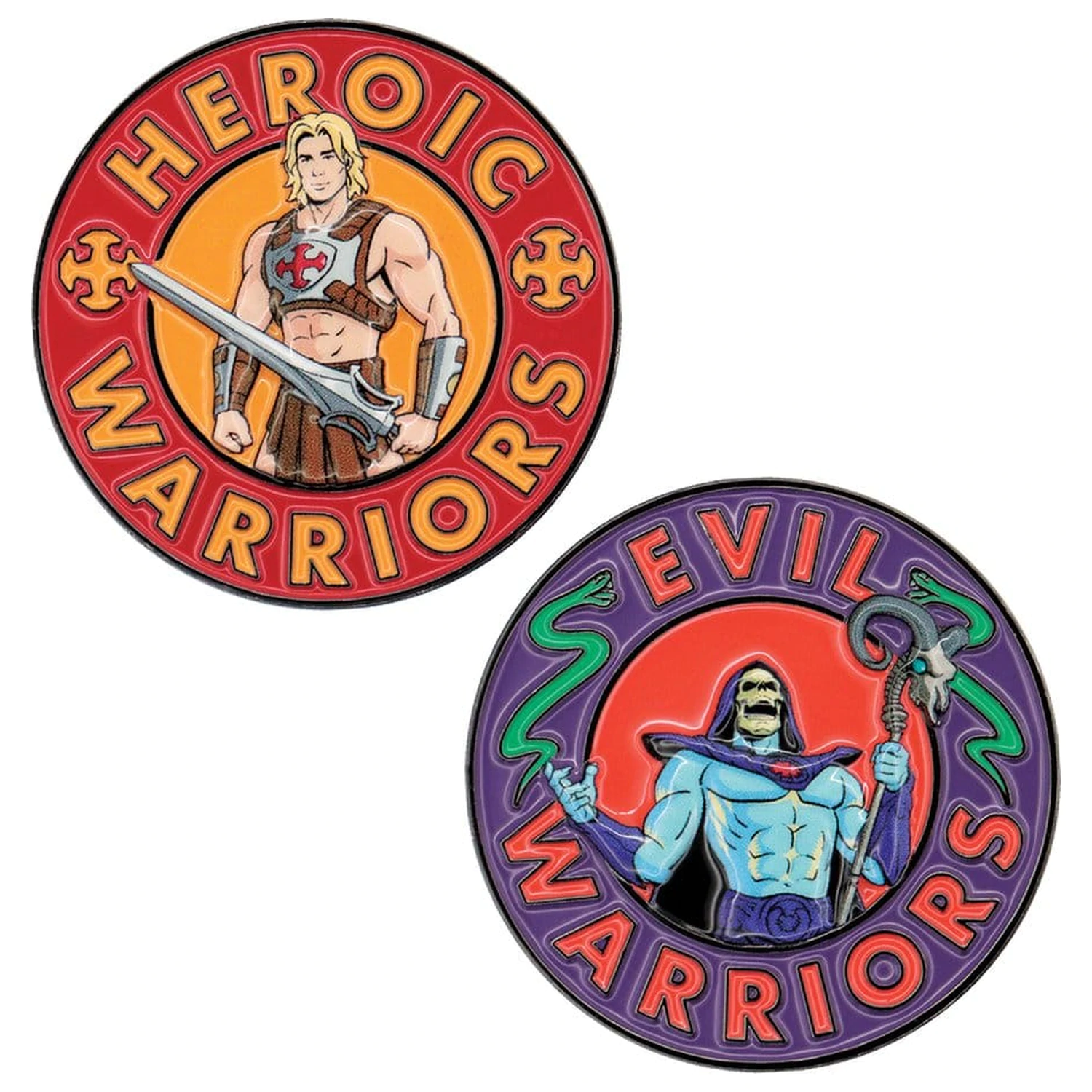 Masters of the Universe 2026 Sammelmünze He-Man & Skeletor Limitierte Auflage Produktfoto