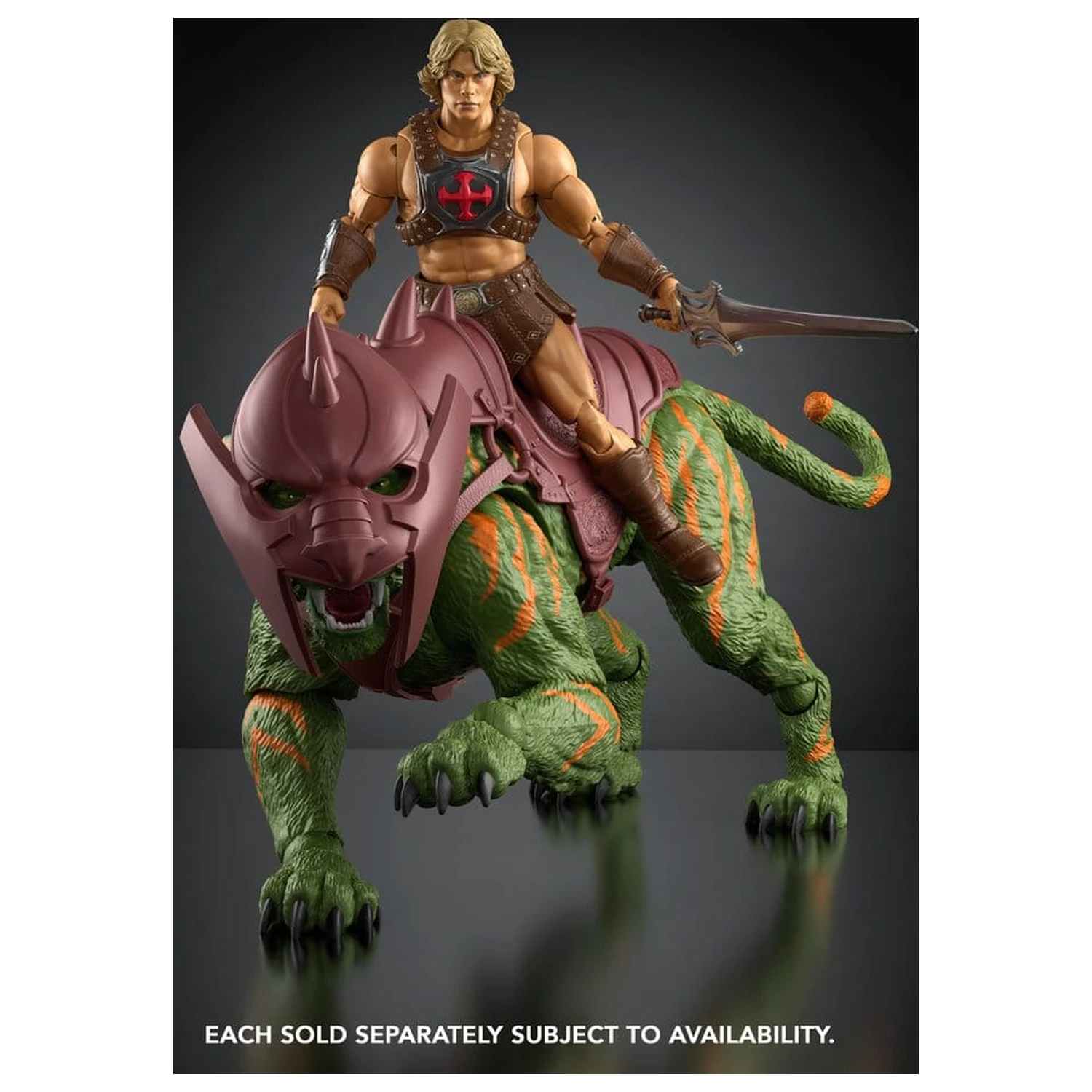 Masters of the Universe 2026 Movie Chronicles Action-Figur Battle Cat 17 cm Produktfoto