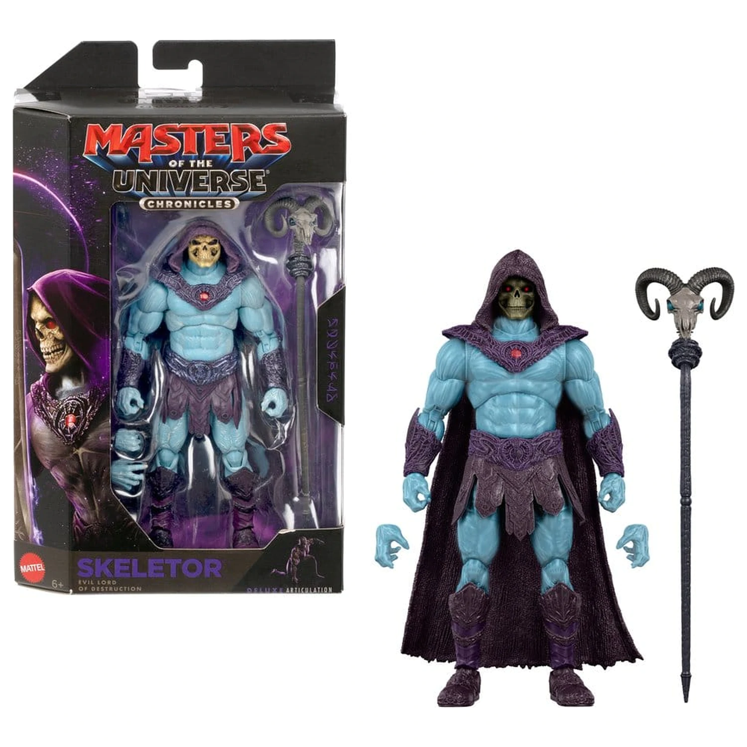 Masters of the Universe 2026 Movie Chronicles Actionfigur Skeletor 18 cm Produktfoto