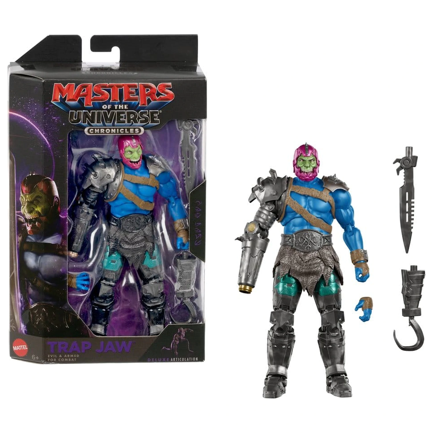 Masters of the Universe 2026 Movie Chronicles Action-Figur Trap-Jaw 18 cm Produktfoto