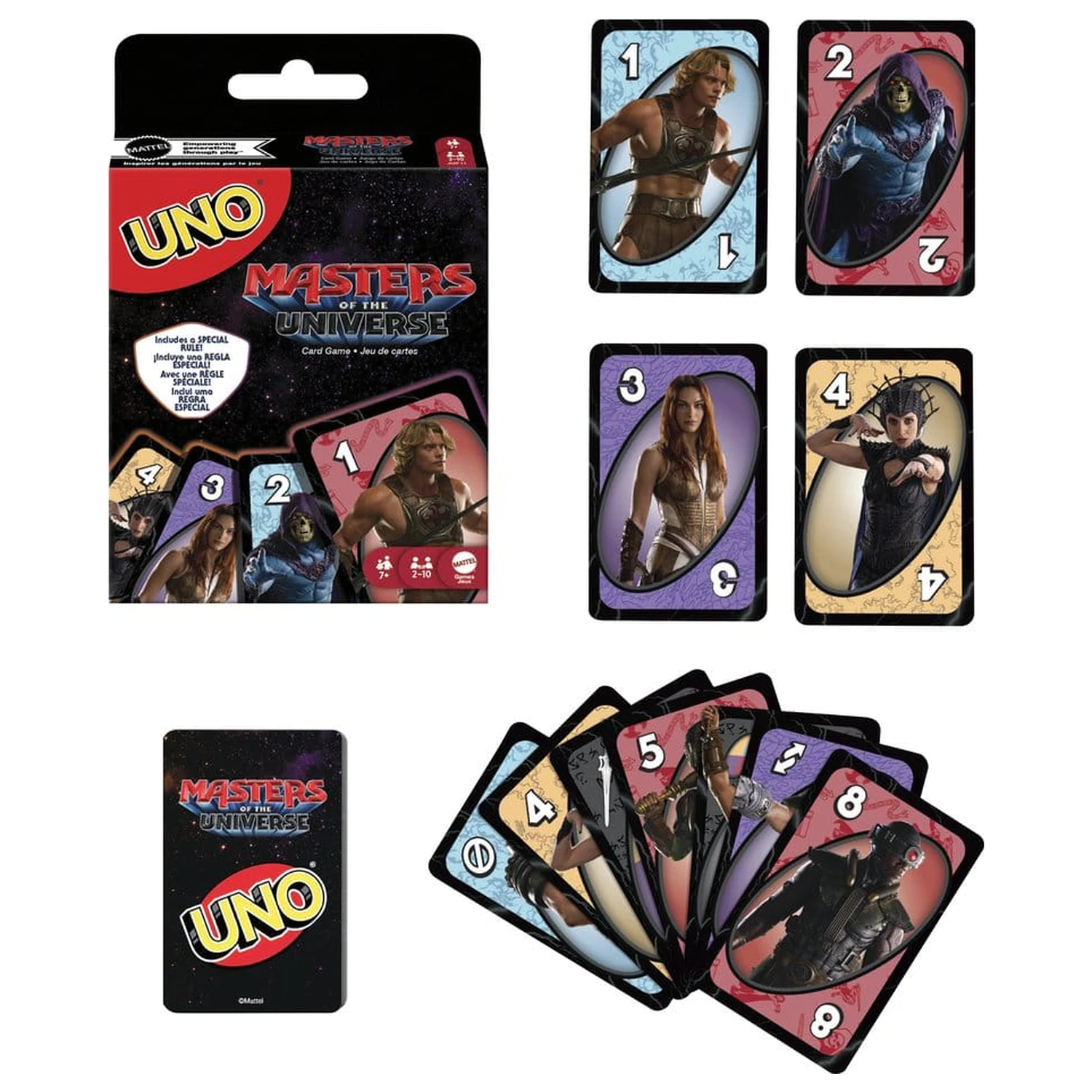 Masters of the Universe 2026 Movie UNO Kartenspiel Produktfoto