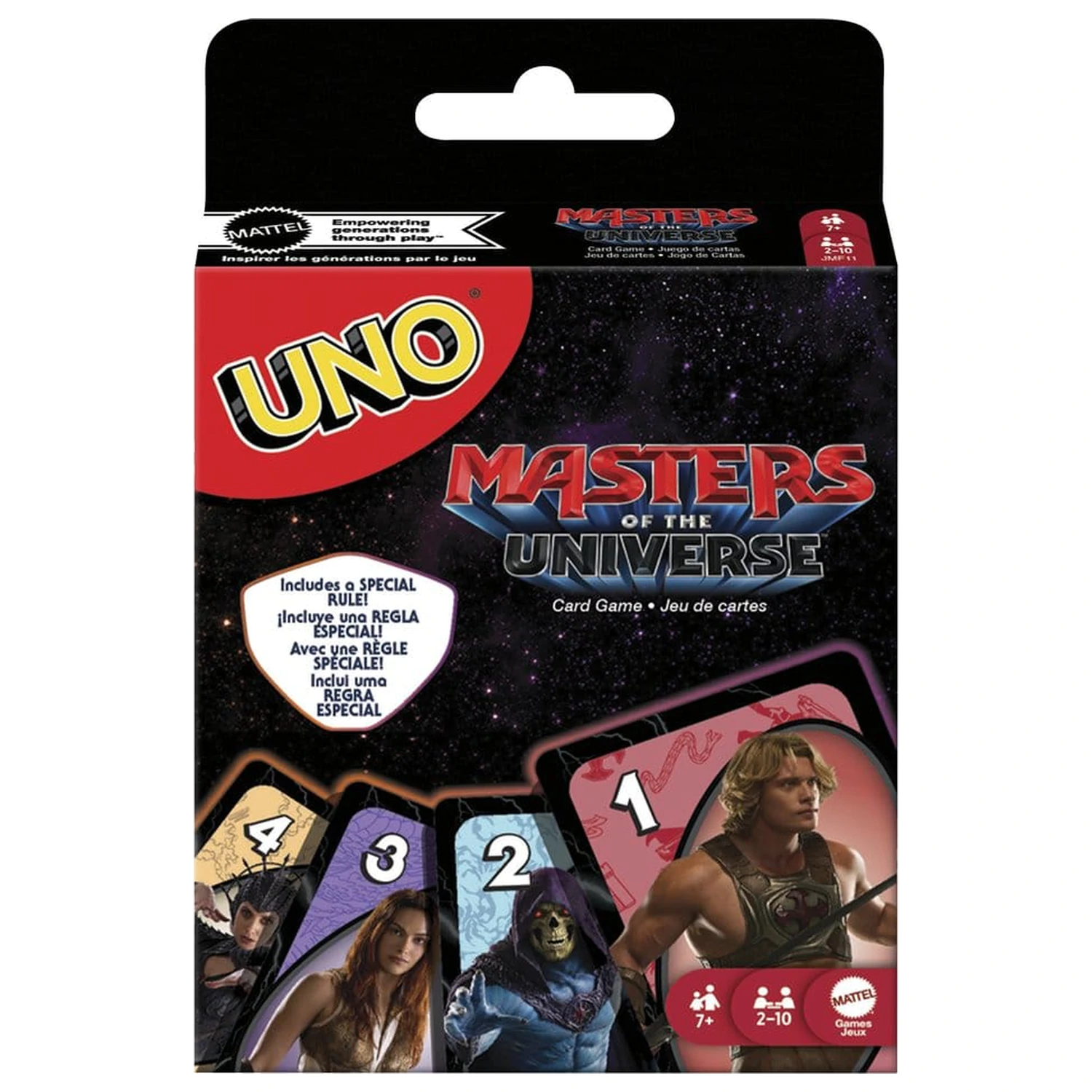 Masters of the Universe 2026 Movie UNO Kartenspiel Produktfoto