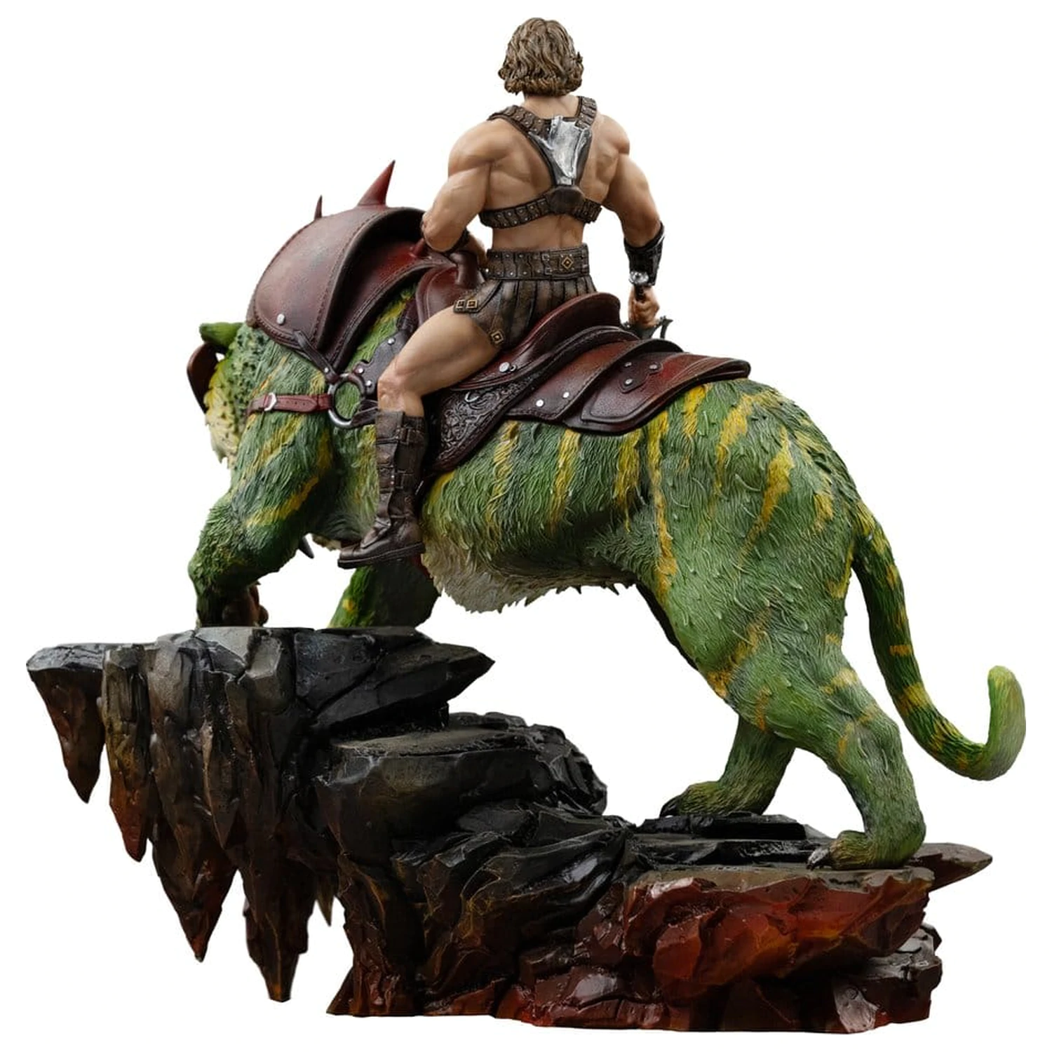 Masters of the Universe Art Maßstab Statue 1/10 He-Man and Battle Cat 33 cm Produktfoto