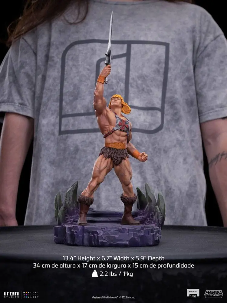 Masters of the Universe Art Scale Statue 1/10 He-Man 22 cm Produktfoto