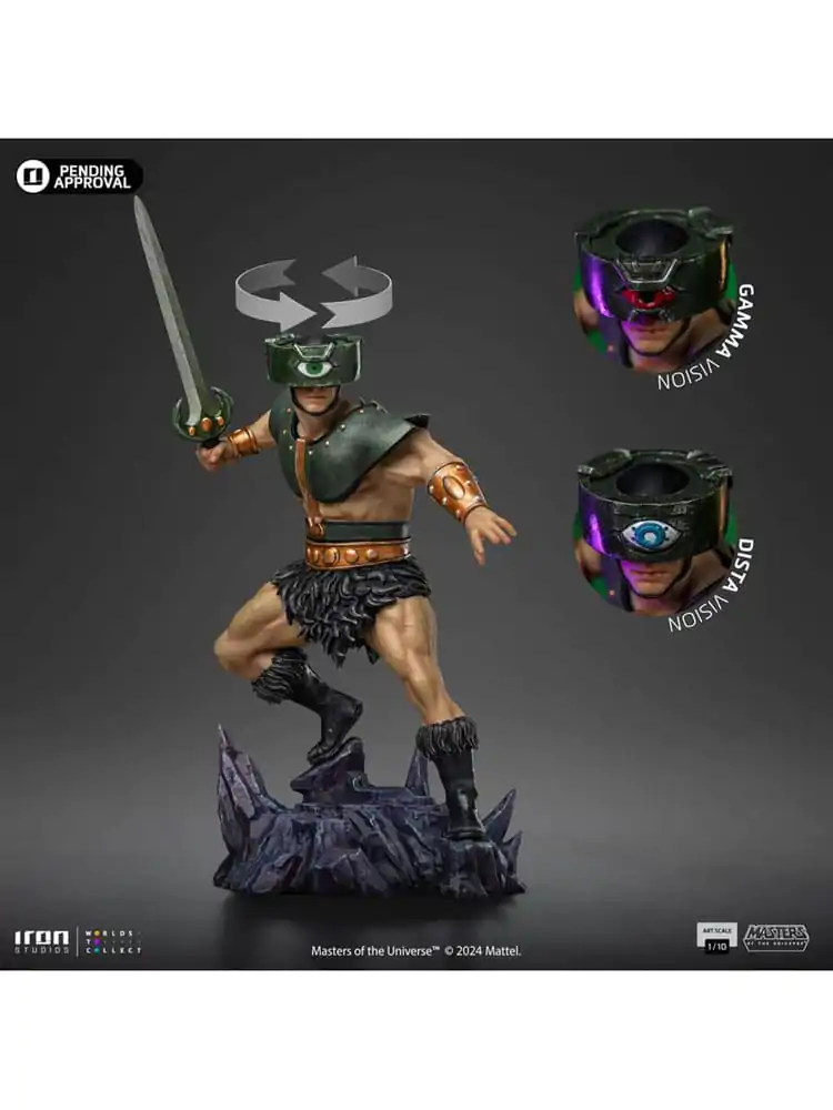 Masters of the Universe Art Scale Statue 1/10 Triklops 24 cm Produktfoto