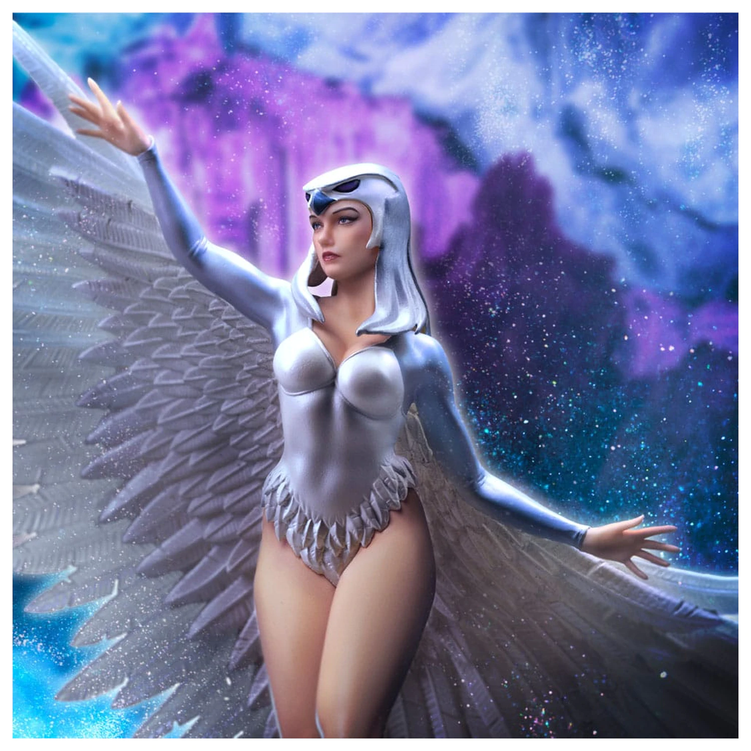 Masters of the Universe Art Scale Statue 1/10 White Sorceress 26 cm heo exclusive Produktfoto