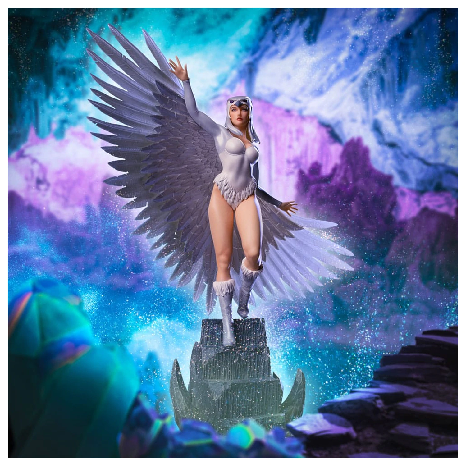 Masters of the Universe Art Scale Statue 1/10 White Sorceress 26 cm heo exclusive Produktfoto