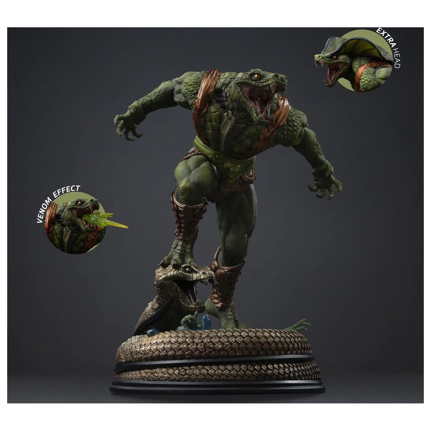 Masters of the Universe Art Scale Statue 1/10 Kobra Khan 20 cm Produktfoto