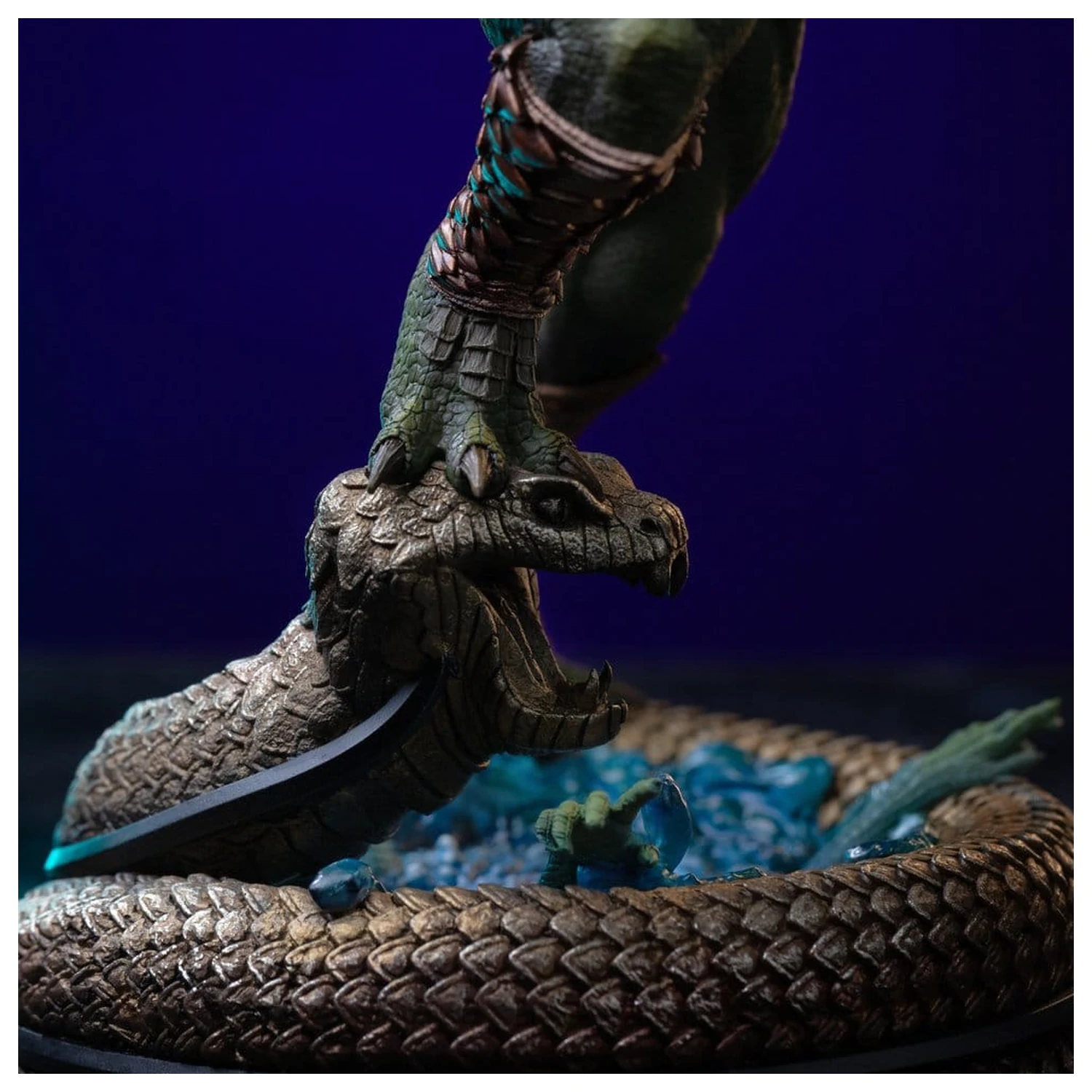 Masters of the Universe Art Scale Statue 1/10 Kobra Khan 20 cm Produktfoto