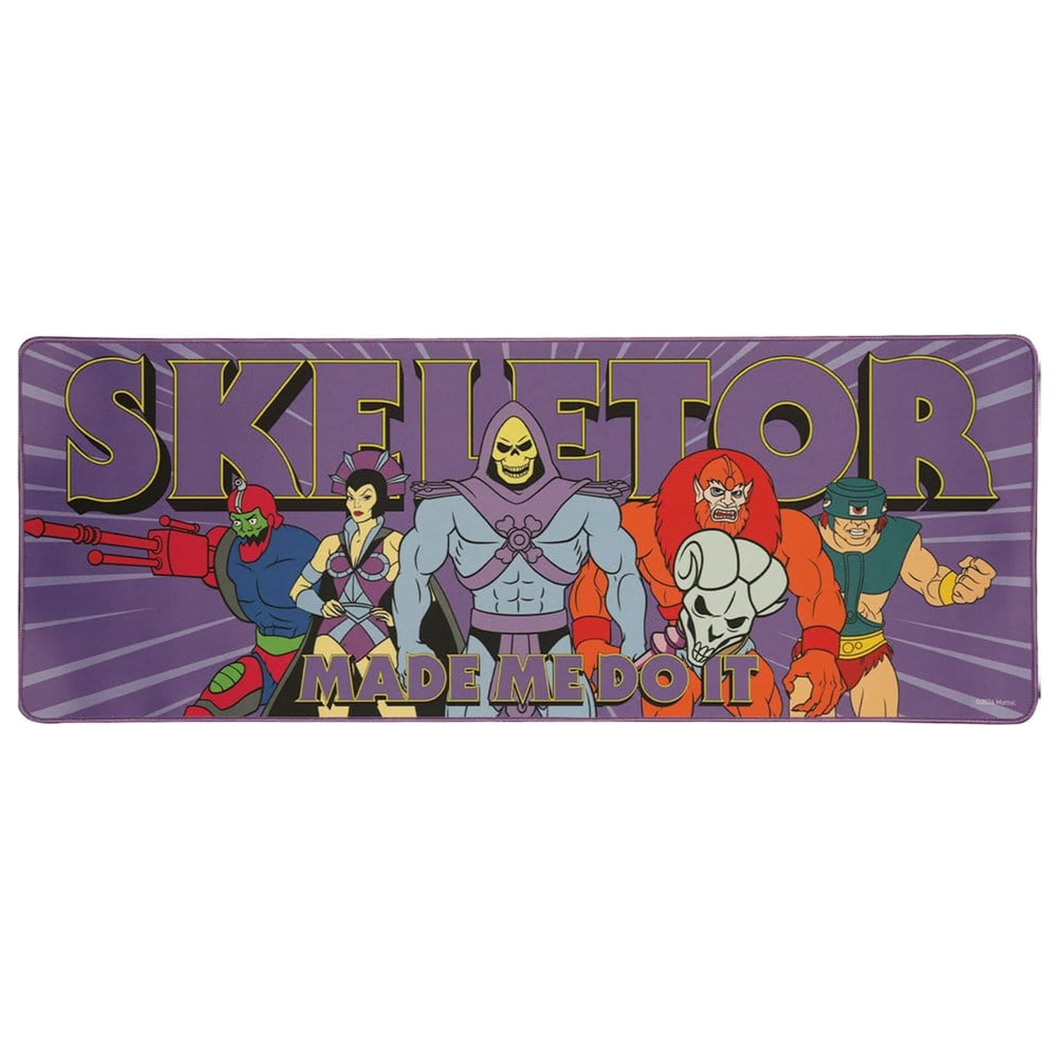Masters of the Universe Schreibtischunterlage und Untersetzer-Set Villains Produktfoto