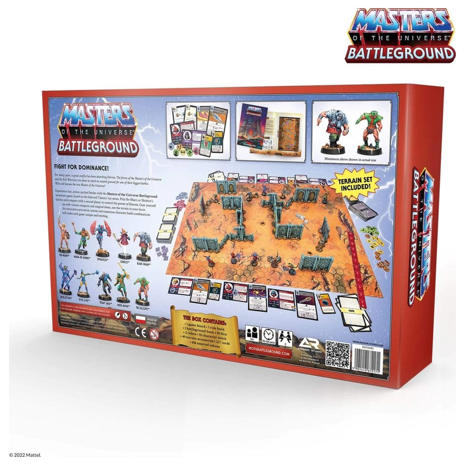 Masters of the Universe: Battleground Miniaturen Spiel Starter Set *englische Version* Produktfoto