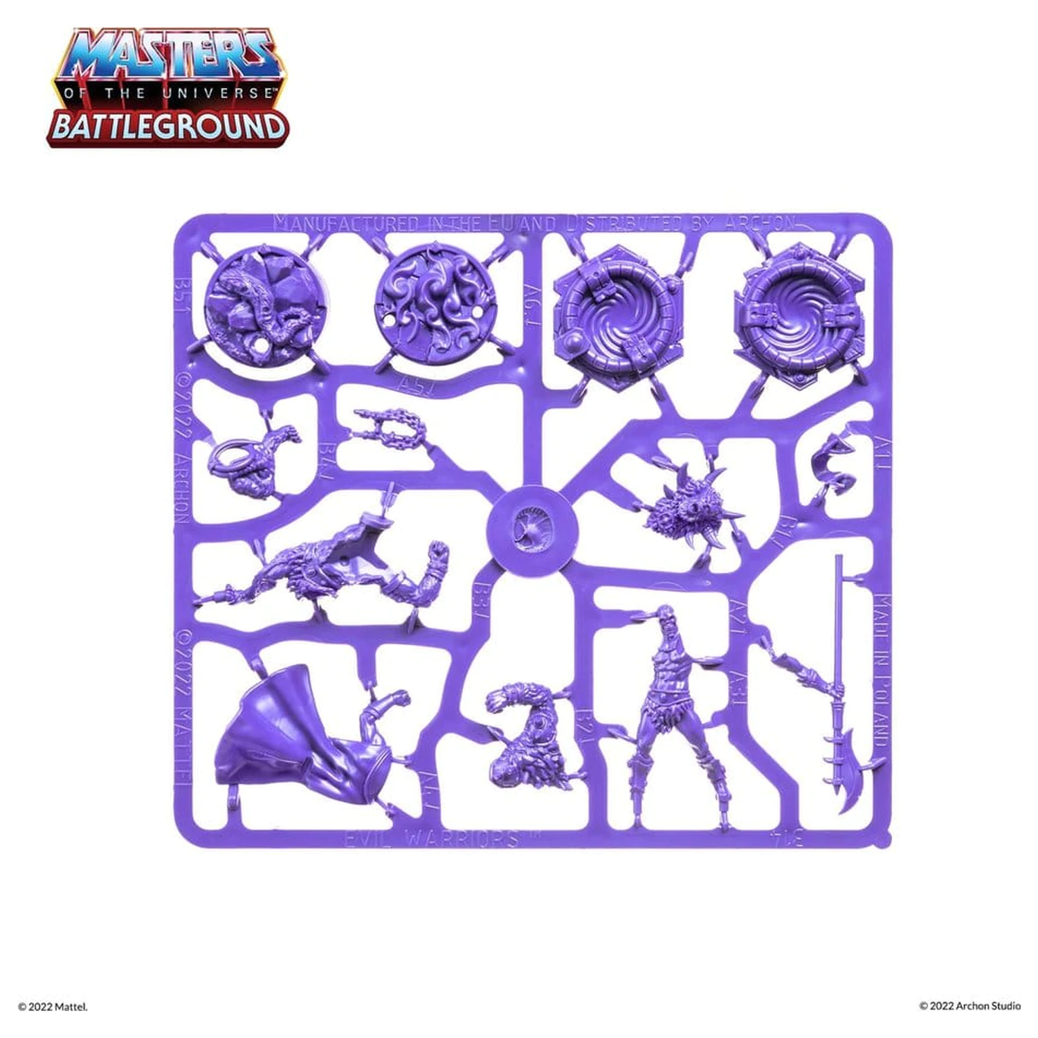 Masters of the Universe: Battleground Miniaturen Spiel Welle 1: Evil Warriors Fraktion *englische Version* Produktfoto