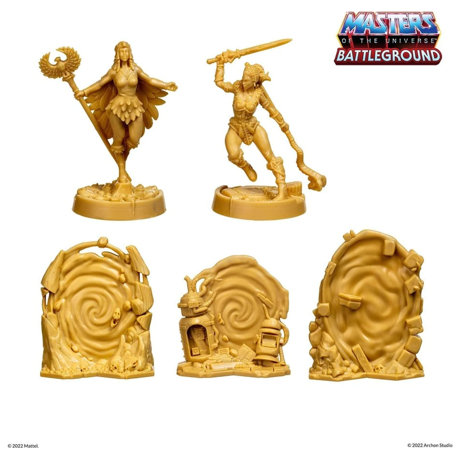 Masters of the Universe: Battleground Miniaturen Spiel Welle 1: Masters of the Universe Fraktion *Englische Version* Produktfoto