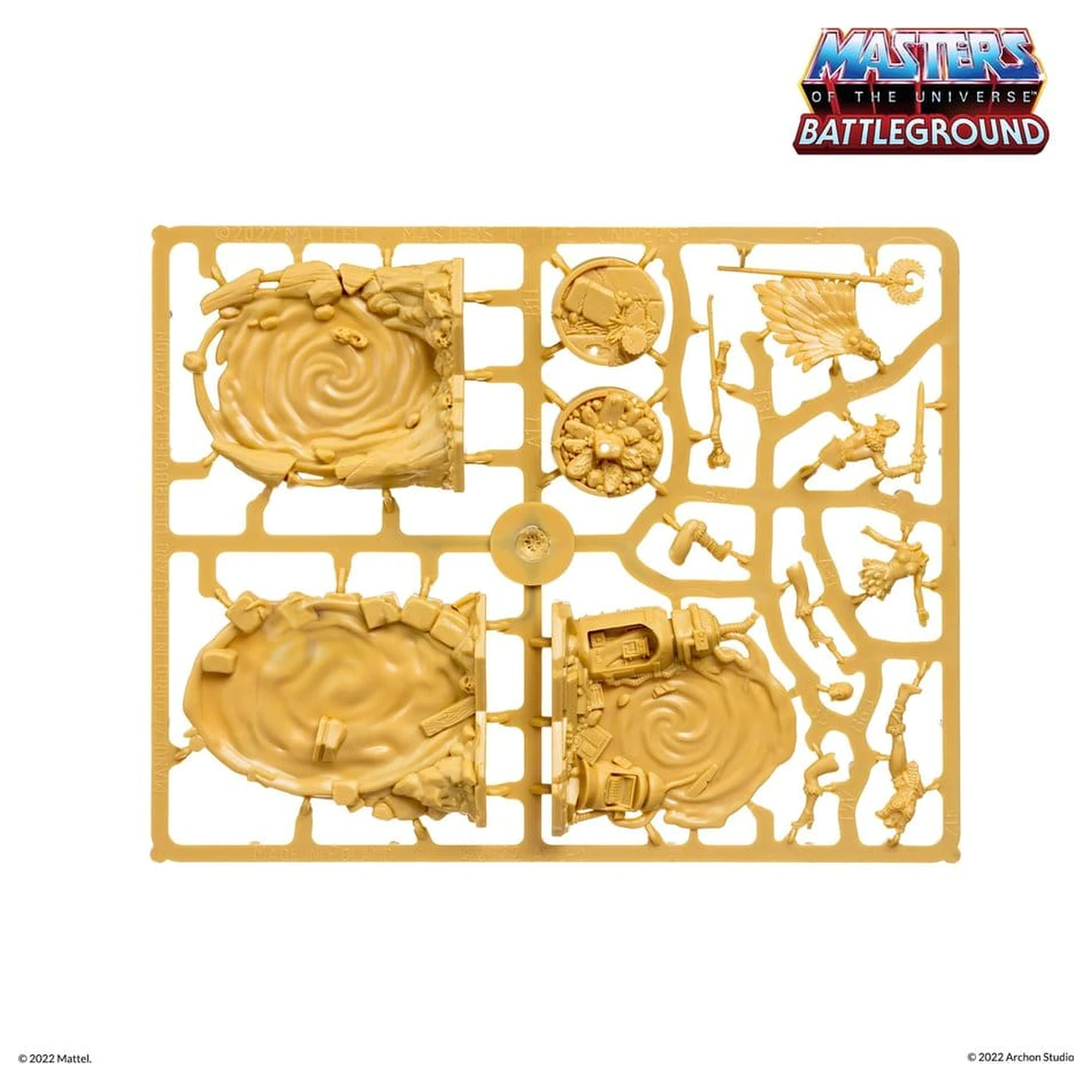 Masters of the Universe: Battleground Miniaturen Spiel Welle 1: Masters of the Universe Fraktion *deutsche Version* Produktfoto