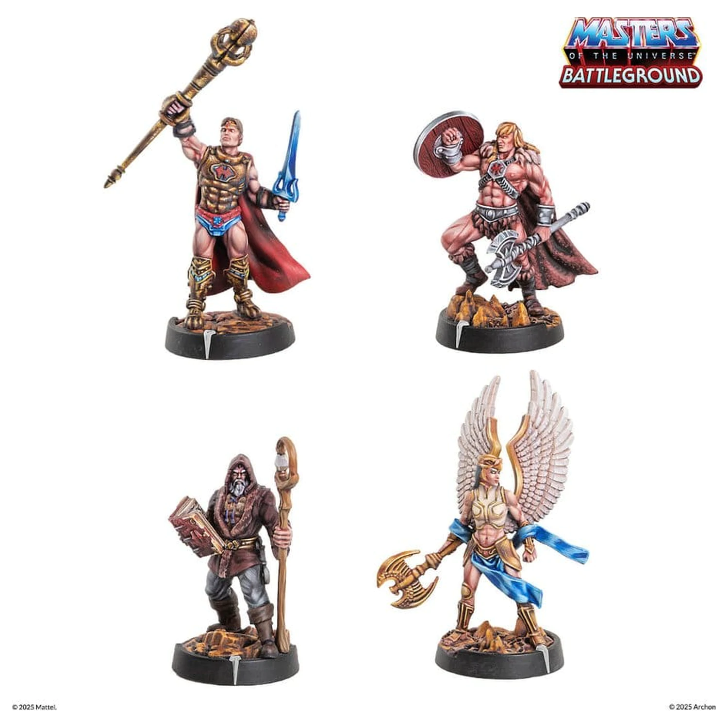 Masters of the Universe: Battleground Miniaturen Spiel Wave 10: Preternian Heroes Fraktion *Deutsche Version* Produktfoto