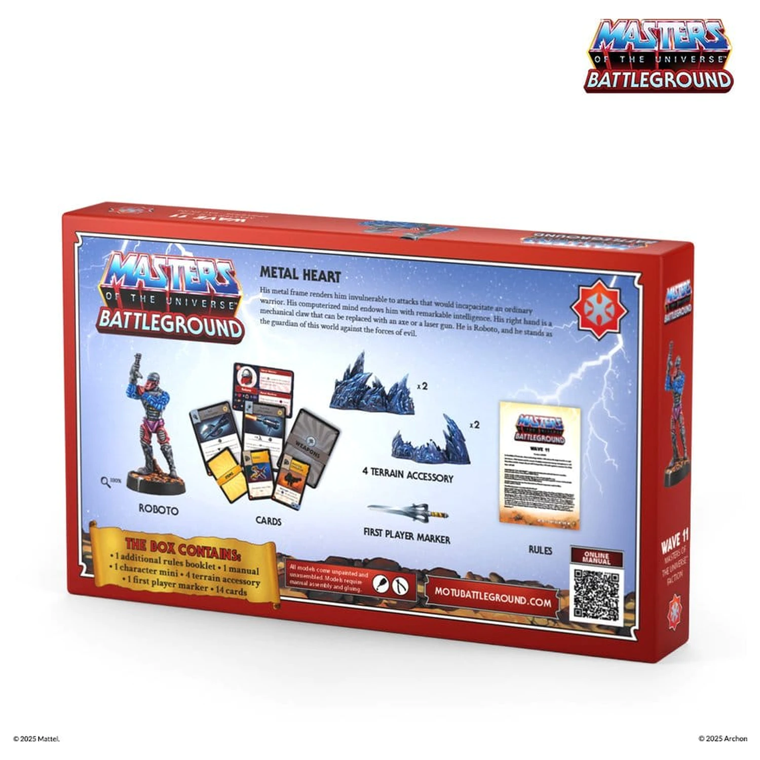 Masters of the Universe: Battleground Miniaturen Spiel Welle 11: MOTU Faction (Roboto) *Deutsche Version* Produktfoto