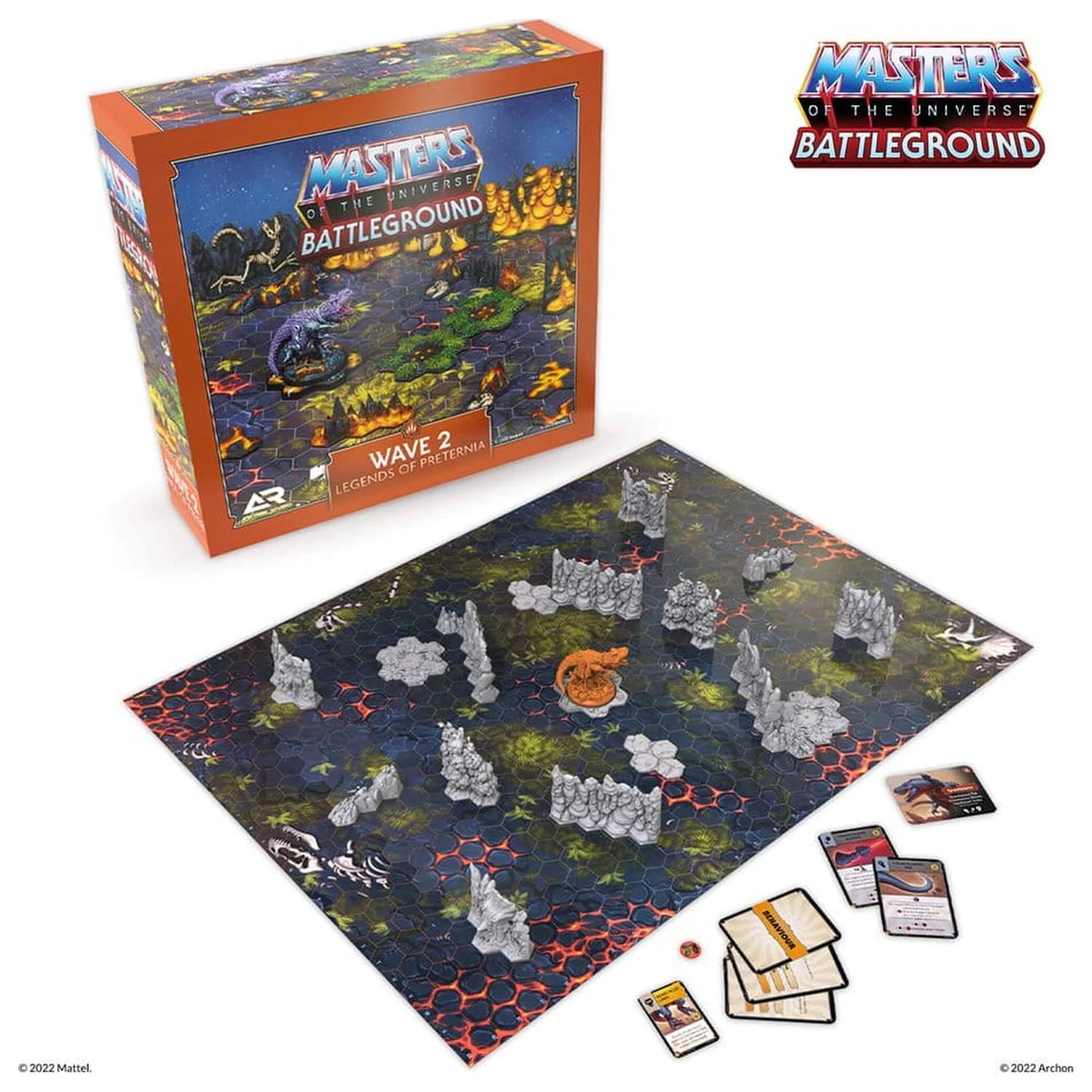 Masters of the Universe: Battleground Miniaturen Spiel Welle 2: Legends of Preternia *deutsche Version* Produktfoto