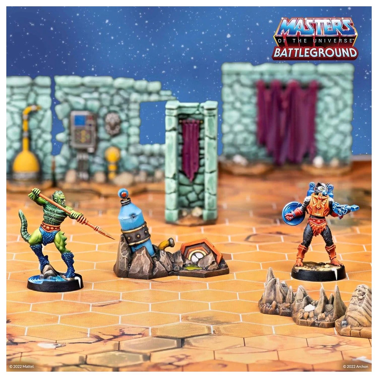 Masters of the Universe: Battleground Miniaturen Spiel Welle 3: Evil Warriors Faction *Englische Version* Produktfoto