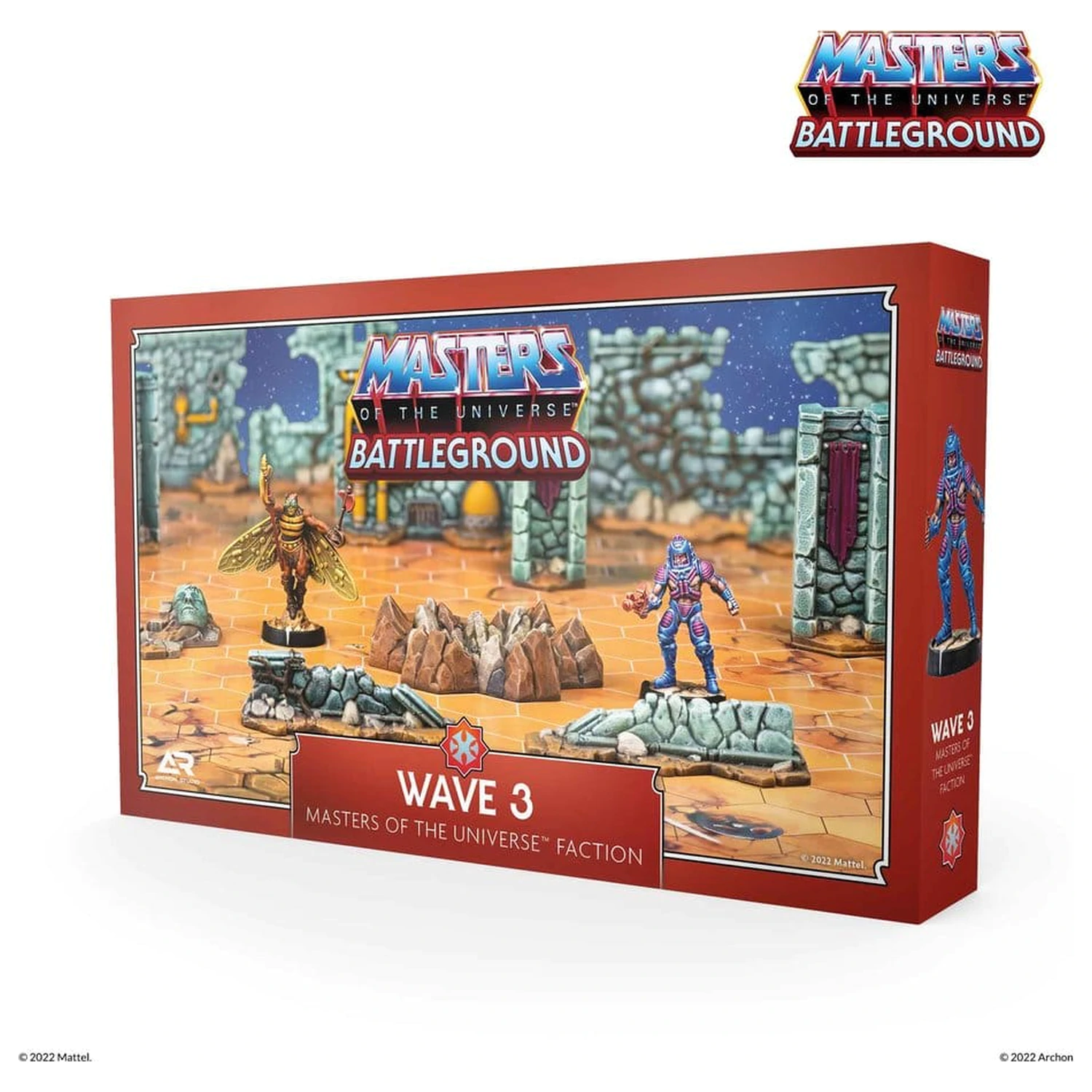Masters of the Universe: Battleground Miniaturen Spiel Welle 3: Masters of the Universe Faction *English Version* Produktfoto