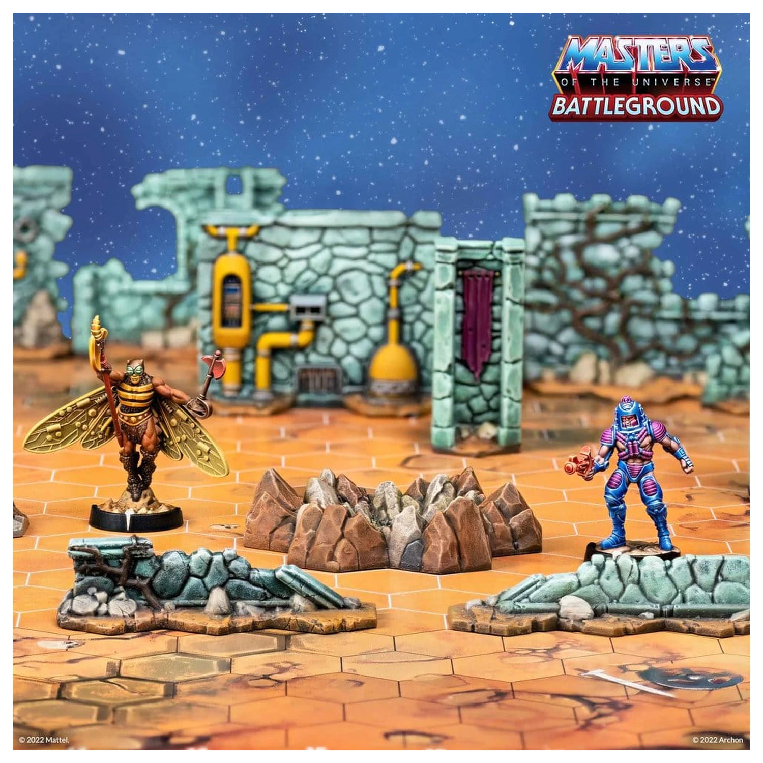 Masters of the Universe: Battleground Miniaturen Spiel Welle 3: Masters of the Universe Faction *English Version* Produktfoto