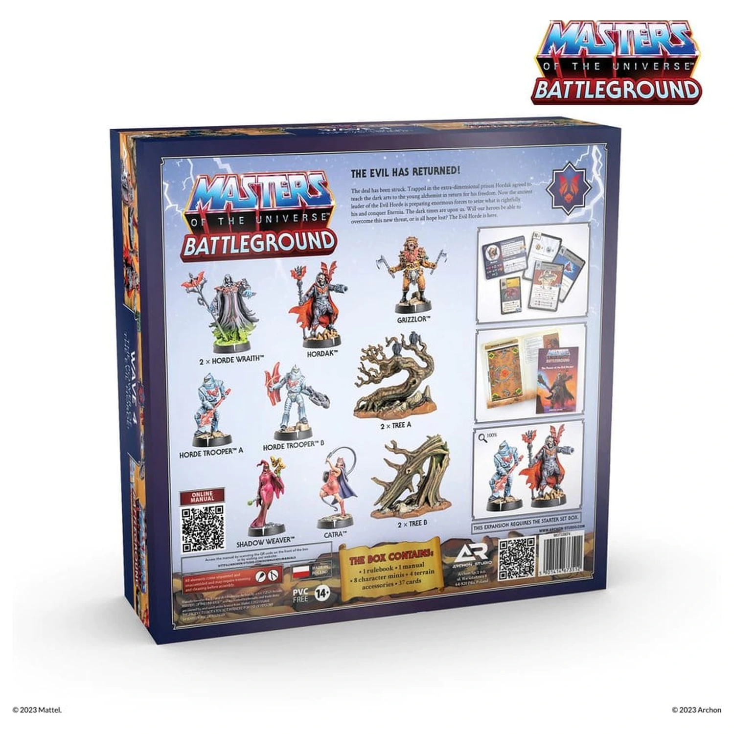 Masters of the Universe: Battleground Miniaturen Spiel Welle 4: The Power of the Evil Horde *Englische Version* Produktfoto