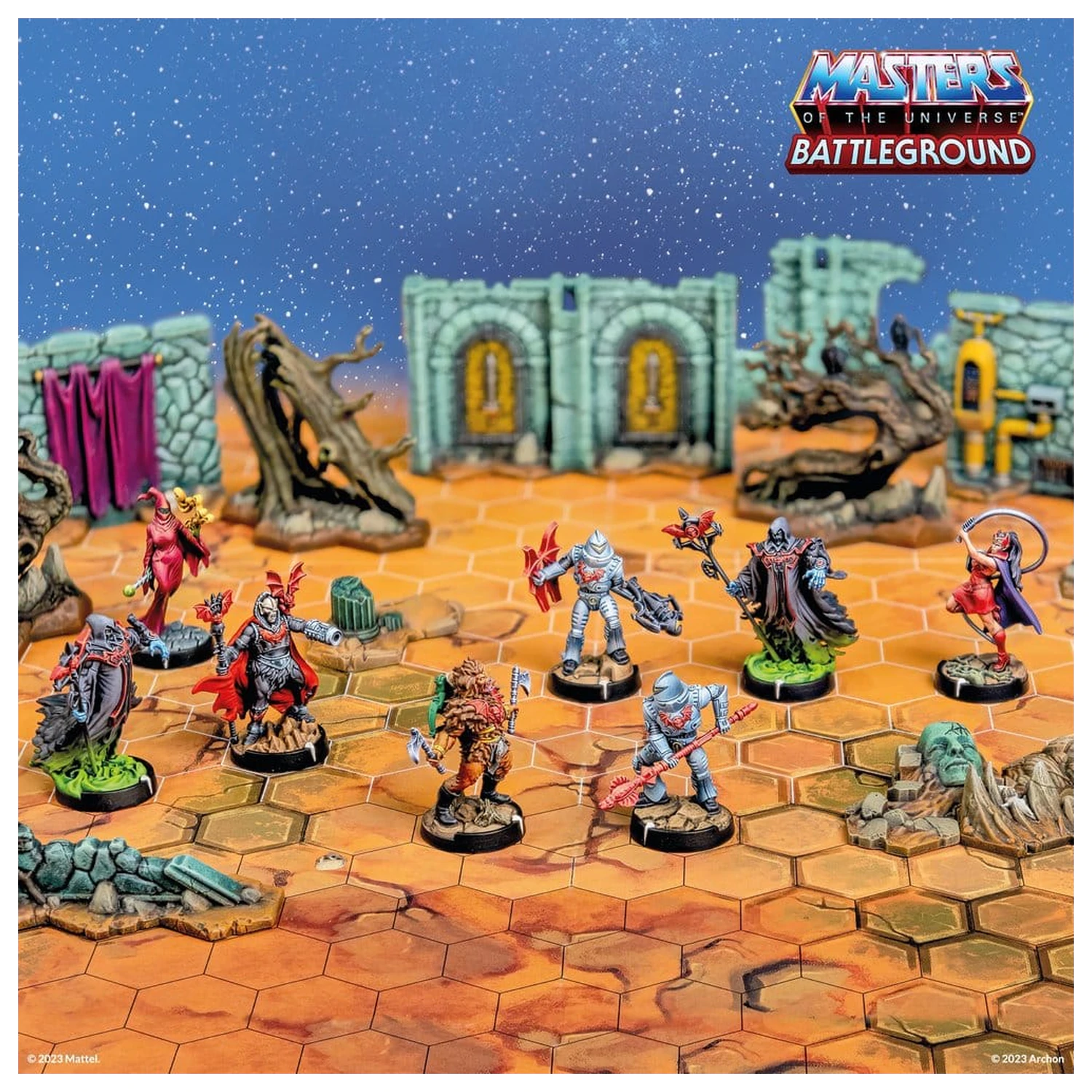 Masters of the Universe: Battleground Miniaturen Spiel Welle 4: The Power of the Evil Horde *Englische Version* Produktfoto