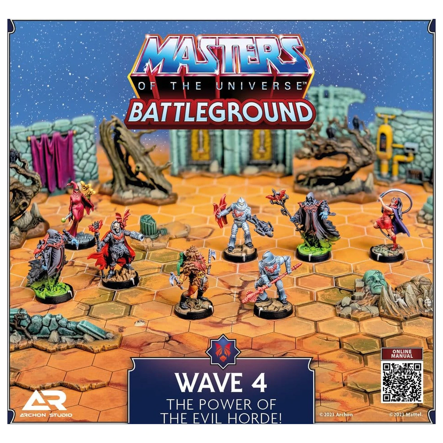 Masters of the Universe: Battleground Miniaturen Spiel Welle 4: The Power of the Evil Horde *Englische Version* Produktfoto