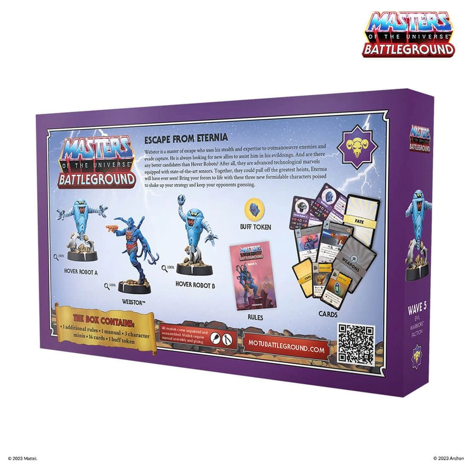 Masters of the Universe: Battleground Miniaturen Spiel Welle 5: Evil Warriors Faction *English Version* Produktfoto