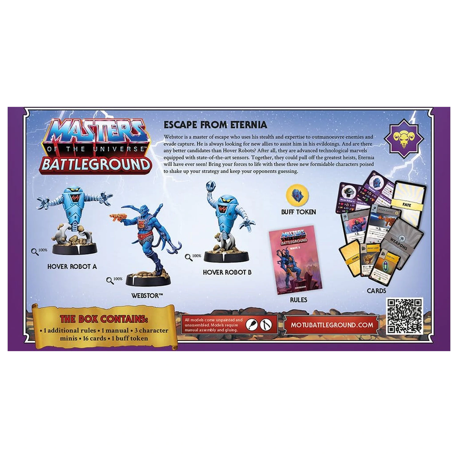 Masters of the Universe: Battleground Miniaturen Spiel Welle 5: Evil Warriors Faction *English Version* Produktfoto