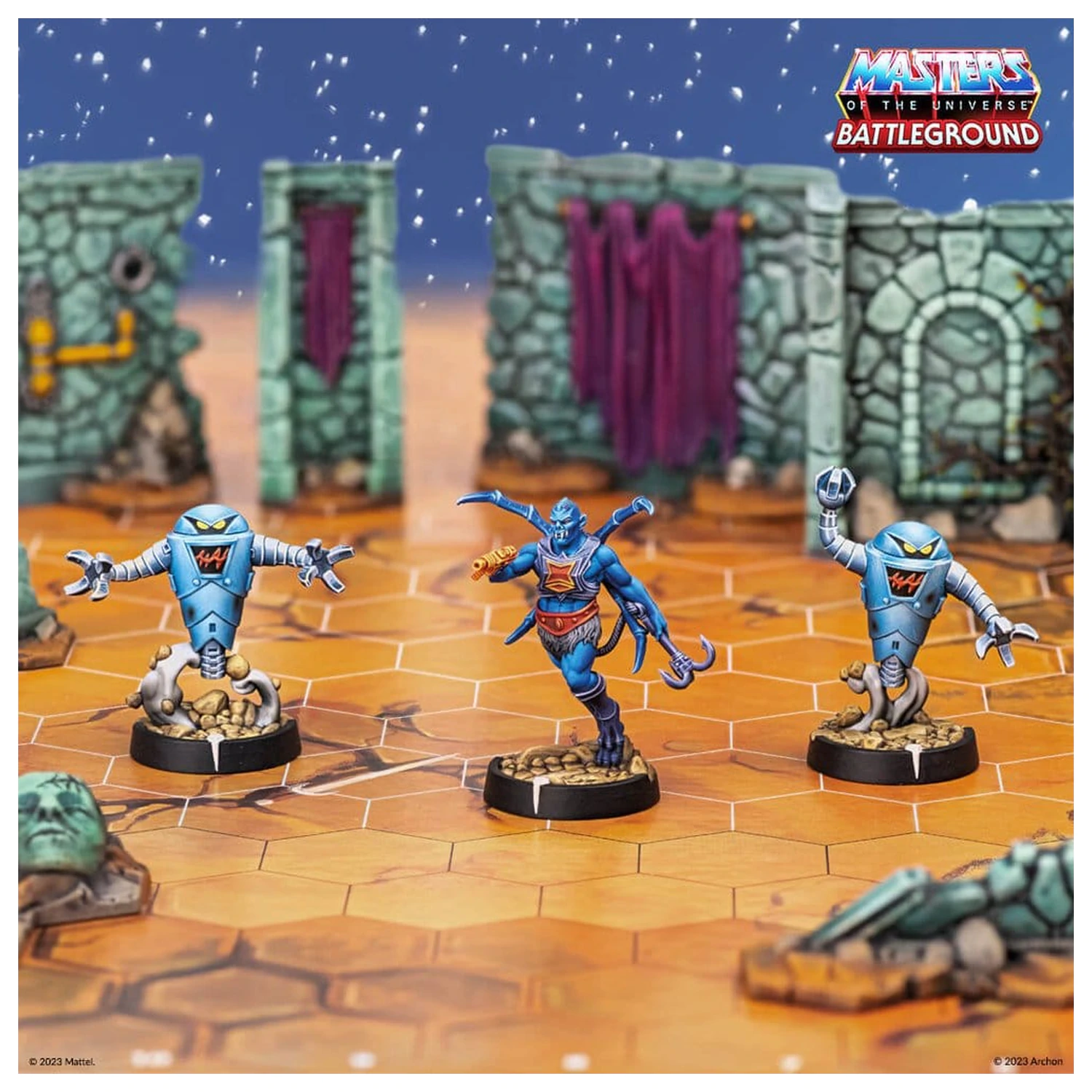 Masters of the Universe: Battleground Miniaturen Spiel Welle 5: Evil Warriors Fraktion *Deutsche Version* Produktfoto