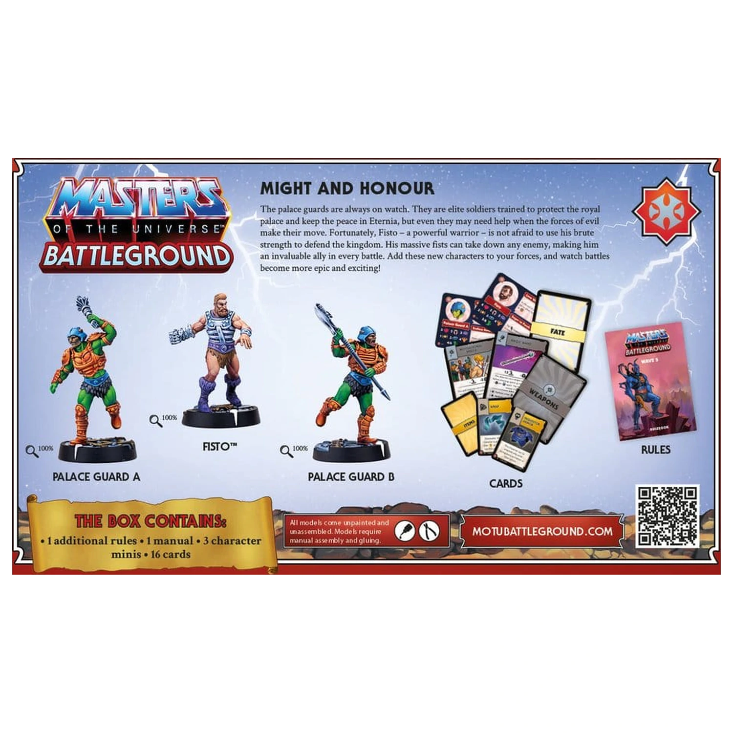Masters of the Universe: Battleground Miniaturen Spiel Welle 5: Masters of the Universe Fraktion *Englische Version* Produktfoto