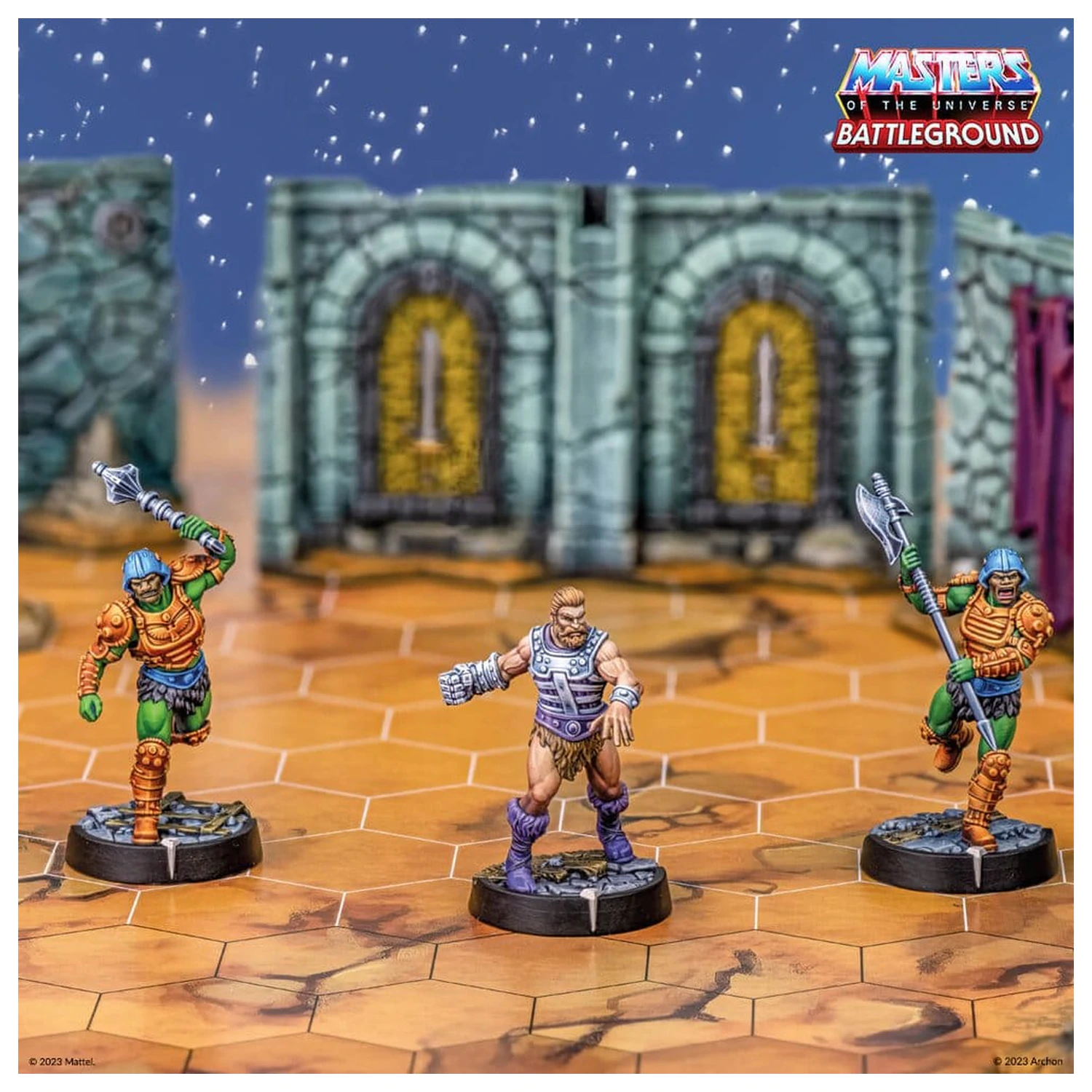 Masters of the Universe: Battleground Miniaturen Spiel Welle 5: Masters of the Universe Faction *Deutsche Version* Produktfoto