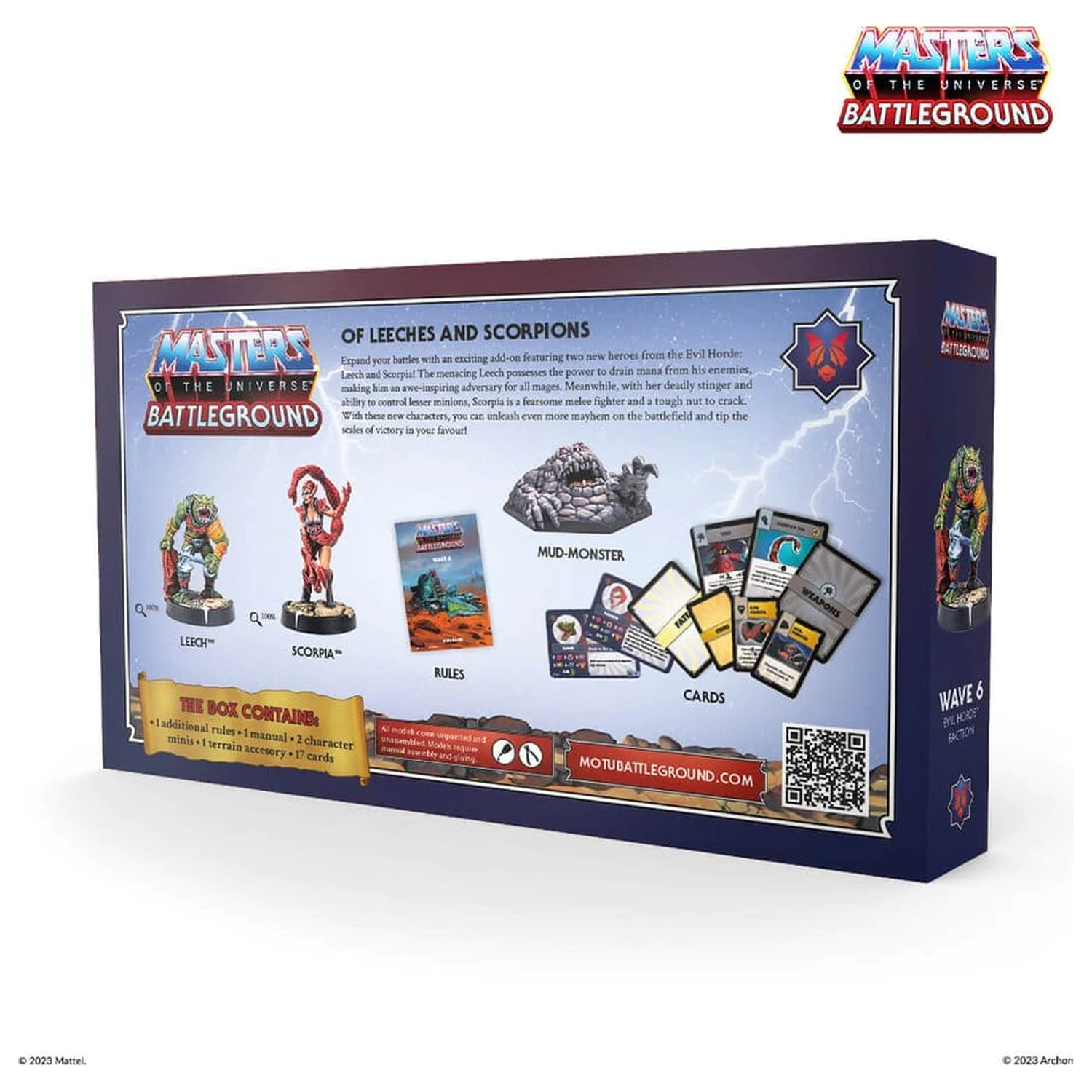 Masters of the Universe: Battleground Miniaturen Spiel Wave 6: Evil Horde Fraktion *Englische Version* Produktfoto