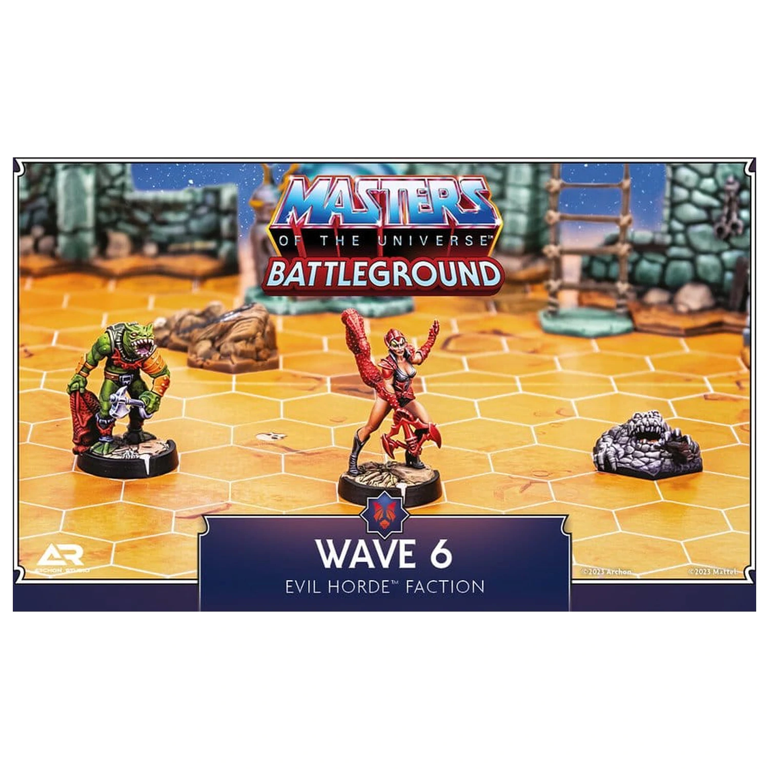 Masters of the Universe: Battleground Miniaturen Spiel Wave 6: Evil Horde Fraktion *Englische Version* Produktfoto