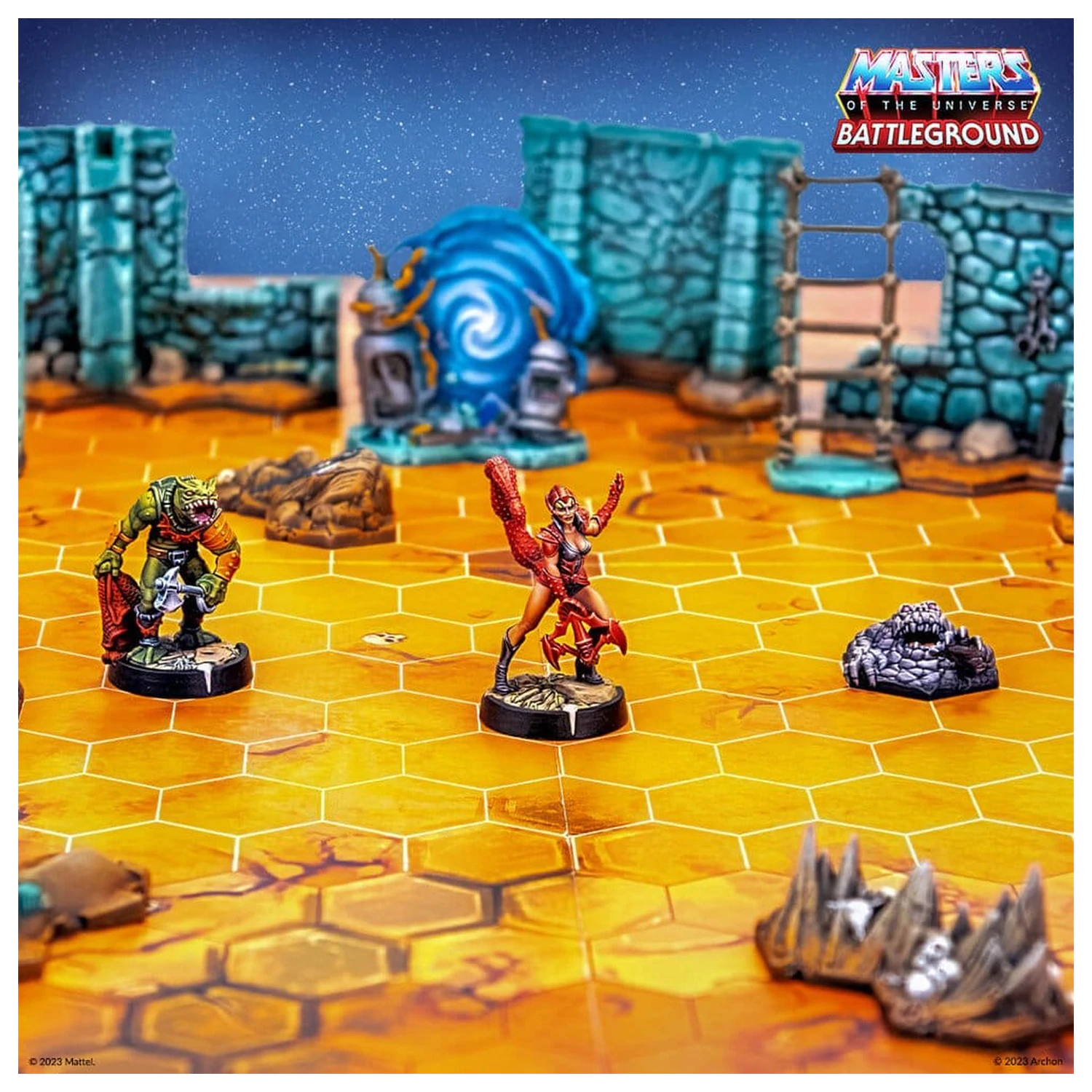 Masters of the Universe: Battleground Miniaturen Spiel Wave 6: Evil Horde Faction *deutsche Version* Produktfoto