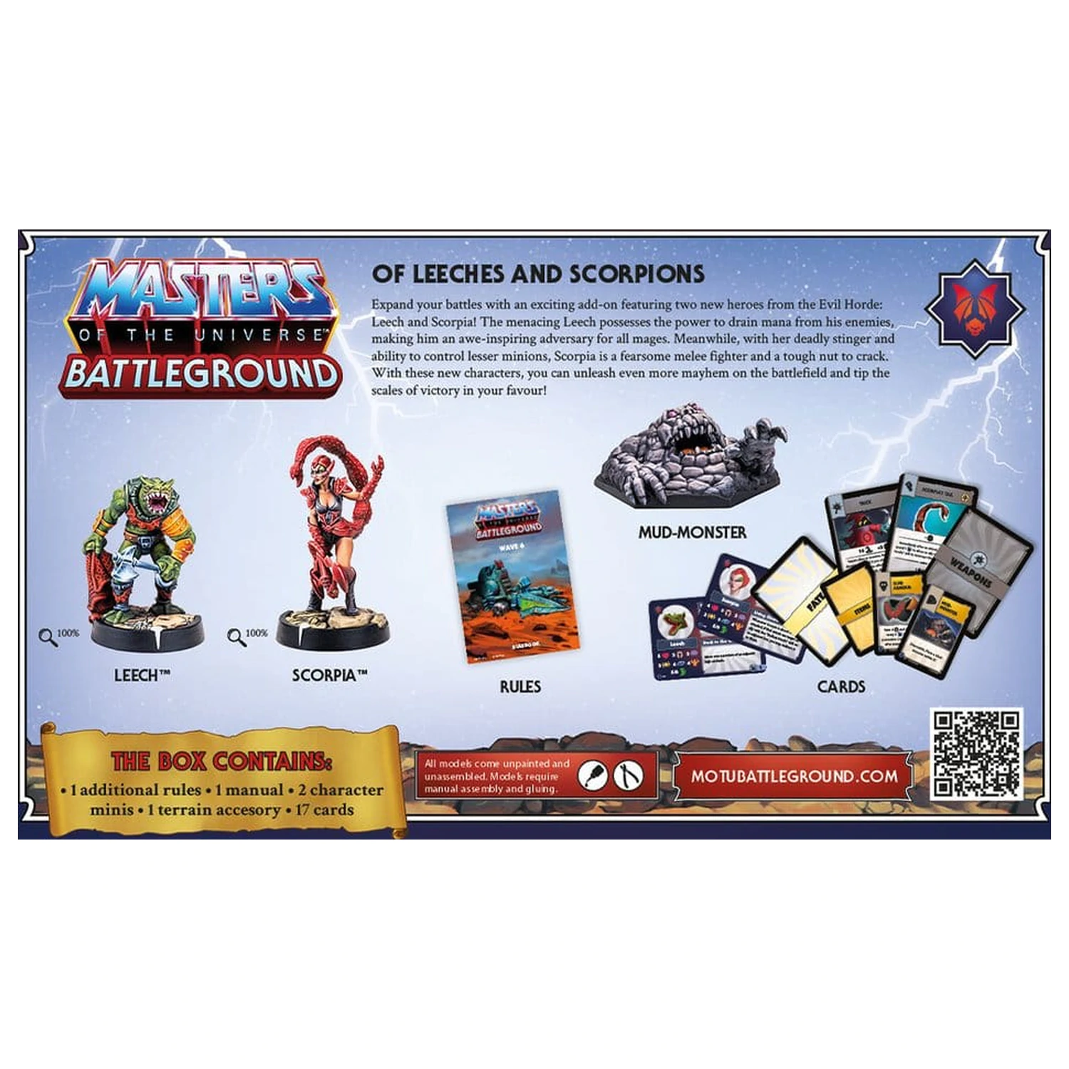 Masters of the Universe: Battleground Miniaturen Spiel Wave 6: Evil Horde Faction *deutsche Version* Produktfoto