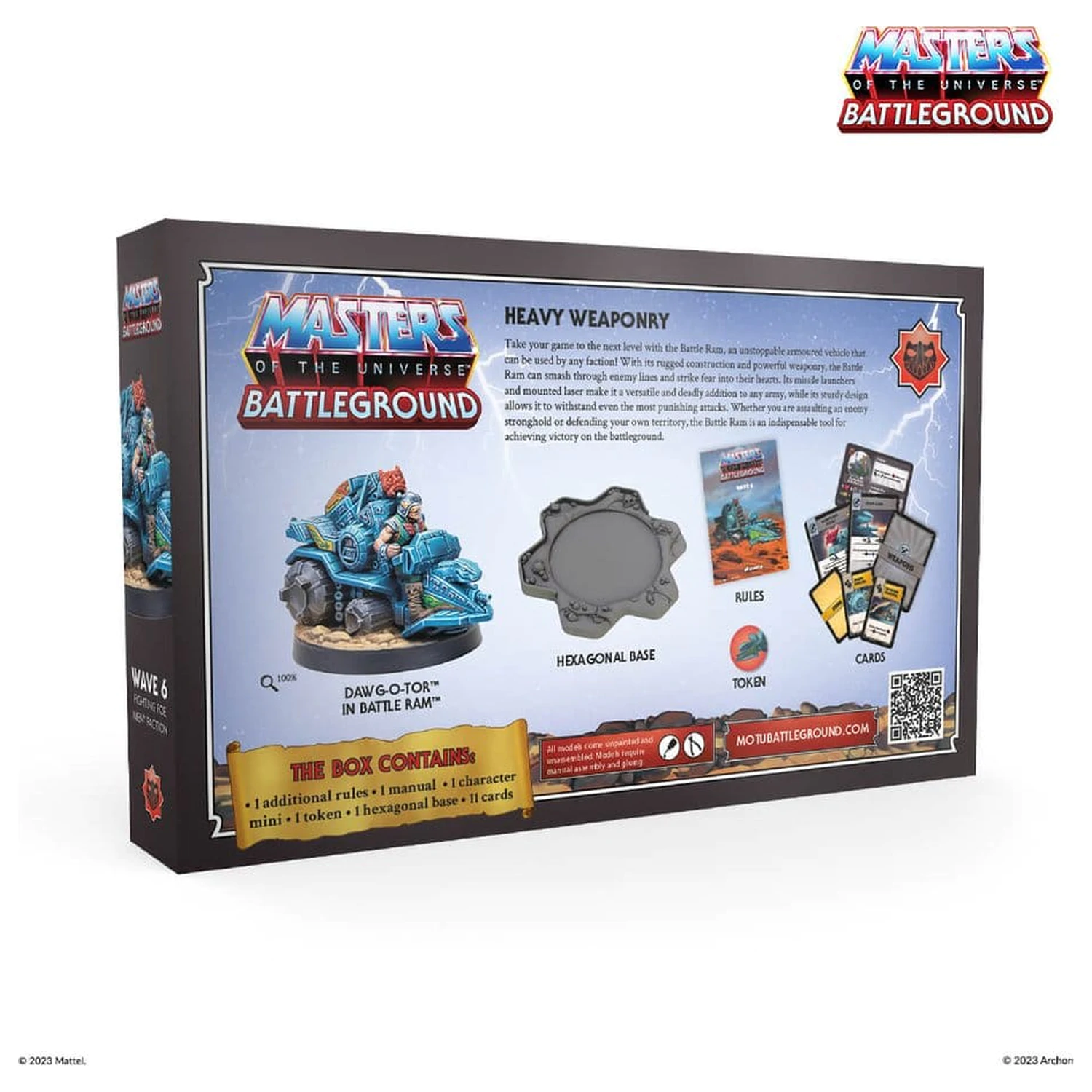 Masters of the Universe: Battleground Miniaturen Spiel Welle 6: Fighting Foe Men Faction *Englische Version* Produktfoto