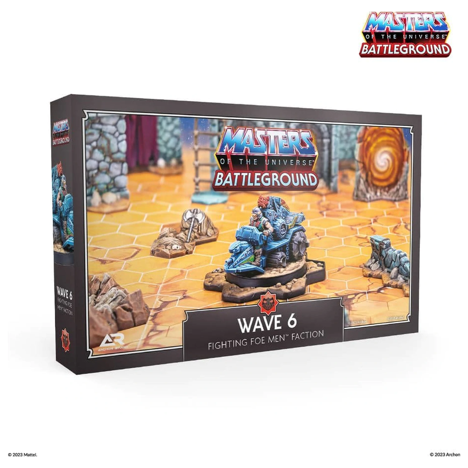 Masters of the Universe: Battleground Miniaturen Spiel Welle 6: Fighting Foe Men Fraktion *Deutsche Version* Produktfoto