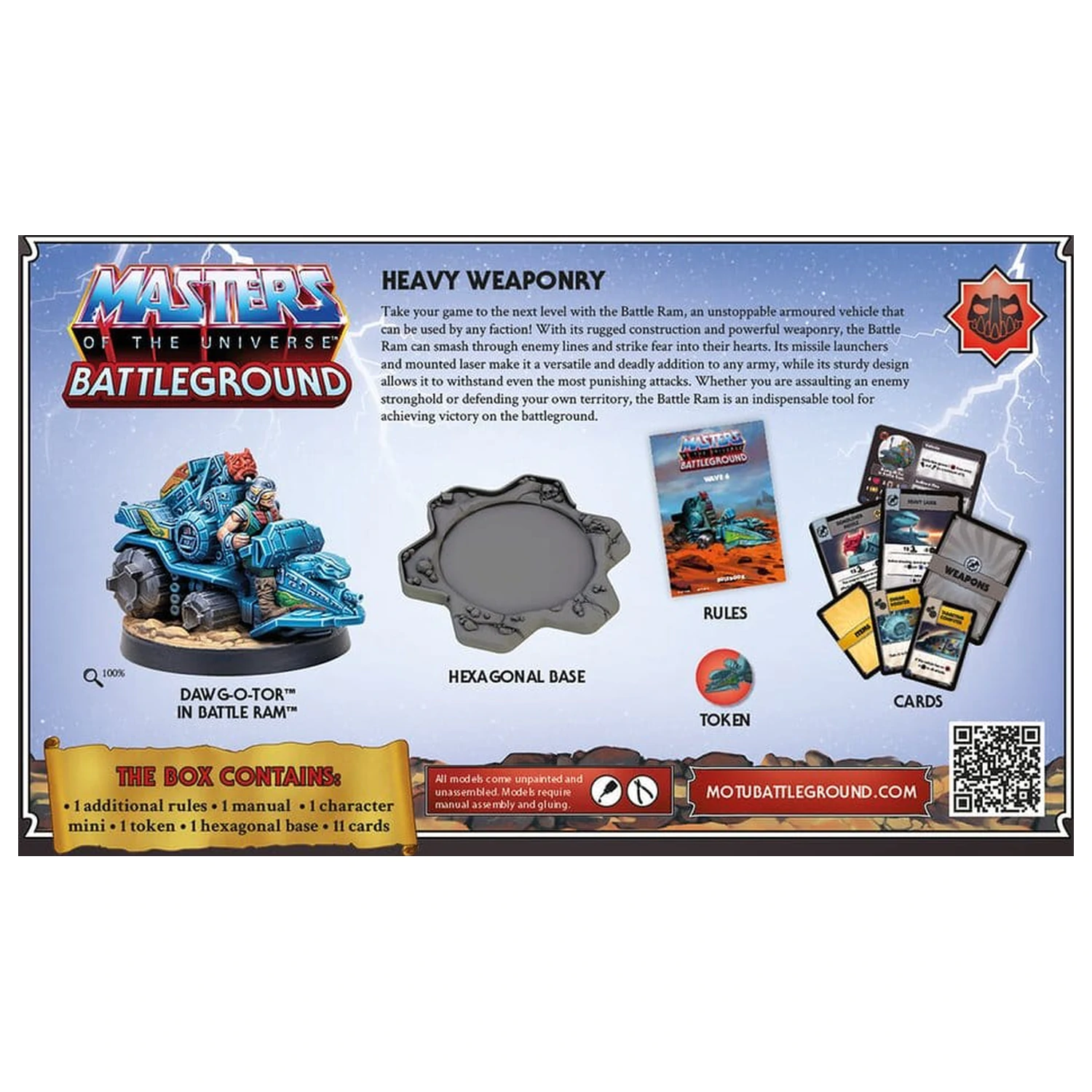 Masters of the Universe: Battleground Miniaturen Spiel Welle 6: Fighting Foe Men Fraktion *Deutsche Version* Produktfoto