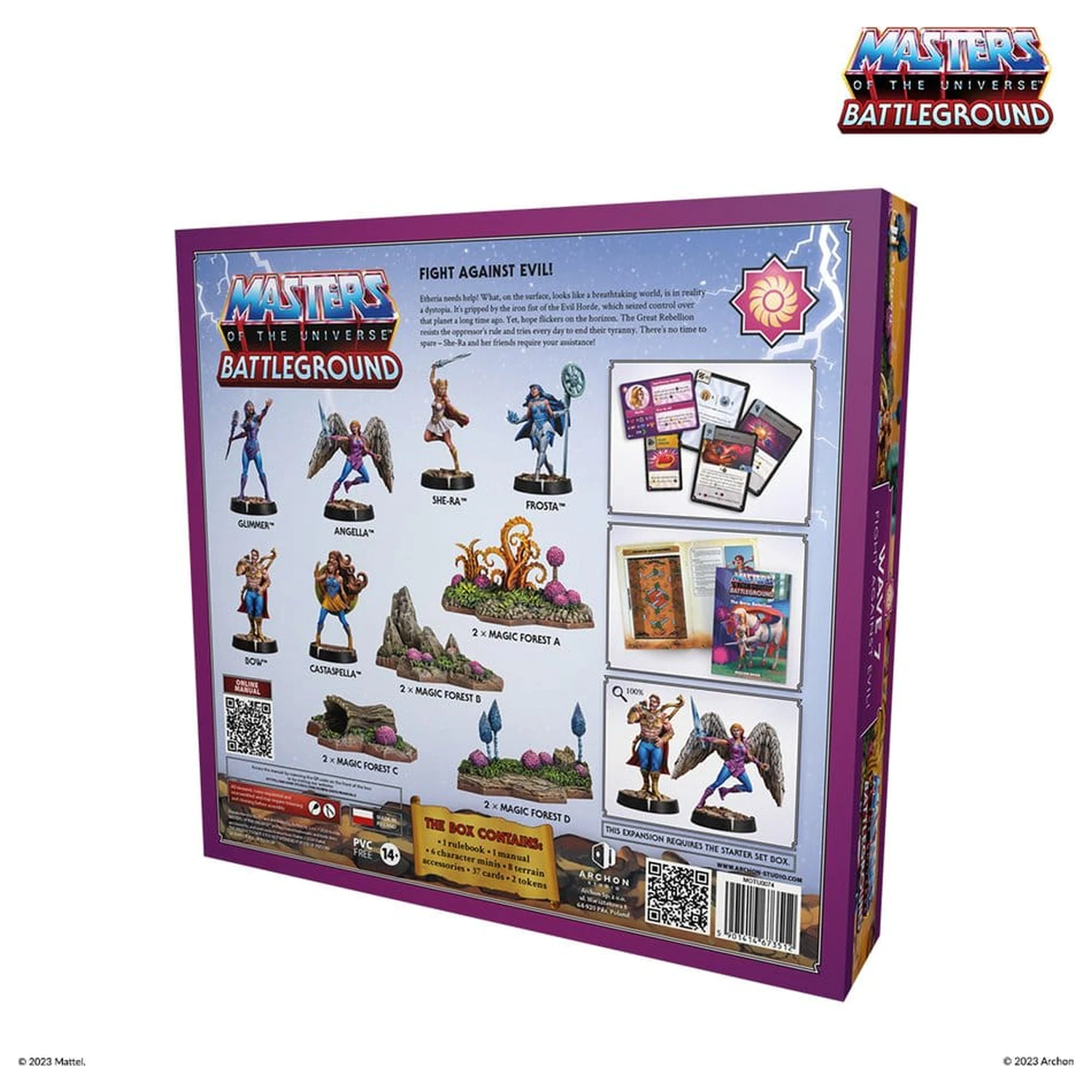 Masters of the Universe: Battleground Miniaturen Spiel Welle 7: The Great Rebellion *Englische Version* Produktfoto