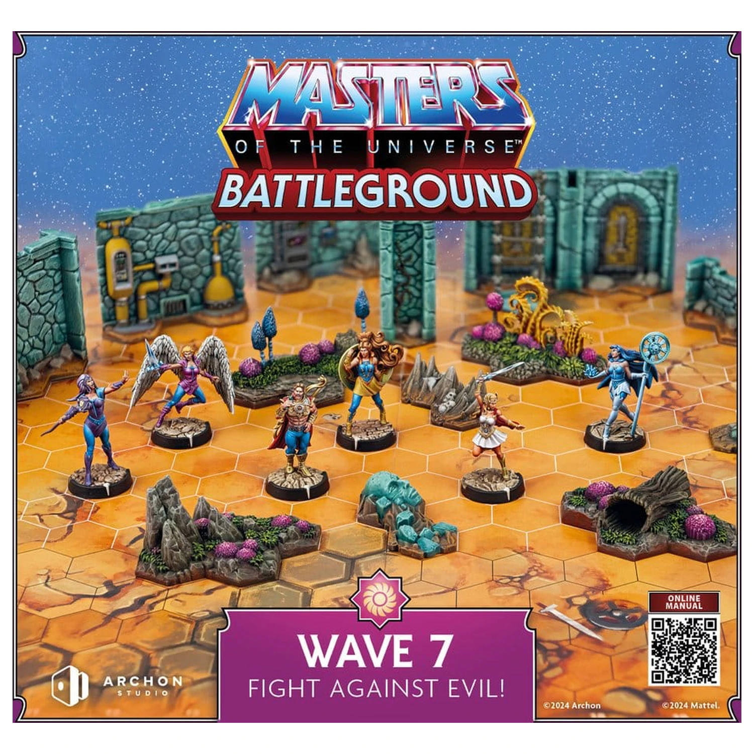 Masters of the Universe: Battleground Miniaturen Spiel Welle 7: The Great Rebellion *Englische Version* Produktfoto