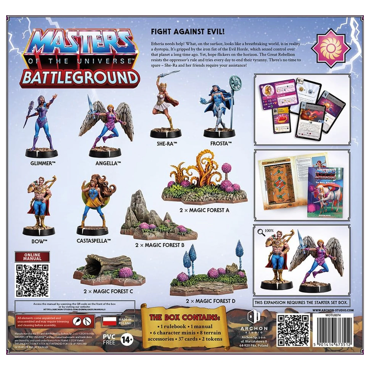 Masters of the Universe: Battleground Miniaturen Spiel Welle 7: The Great Rebellion *deutsche Version* Produktfoto