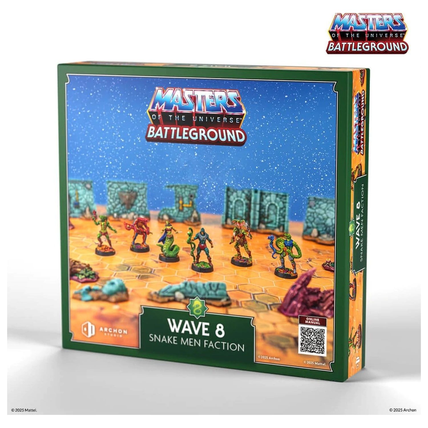 Masters of the Universe: Battleground Miniaturen Spiel Welle 8: Snake Men Faction *Englische Version* Produktfoto