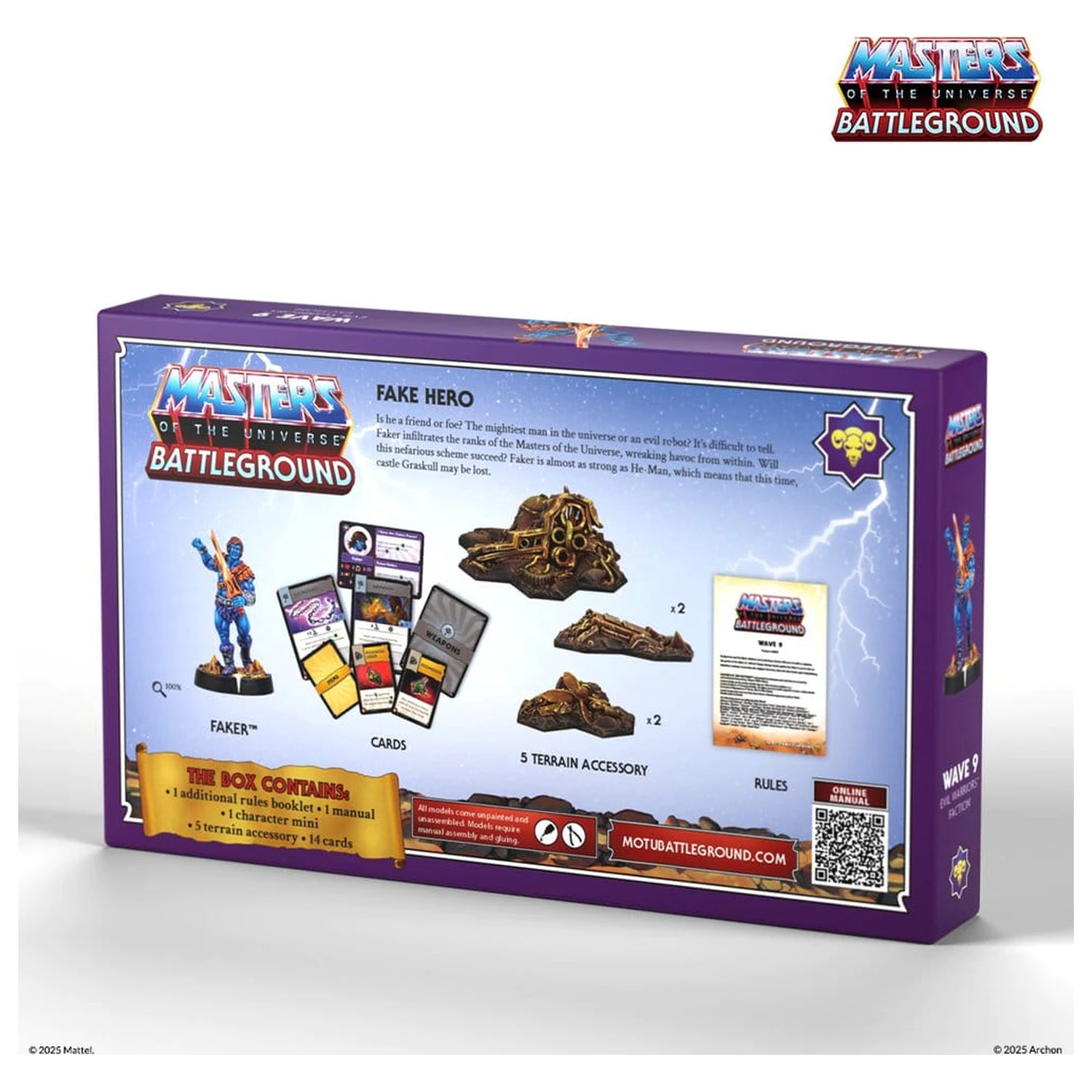 Masters of the Universe: Battleground Miniatures Game Welle 9: Evil Warriors Fraktion *englische Version* Produktfoto