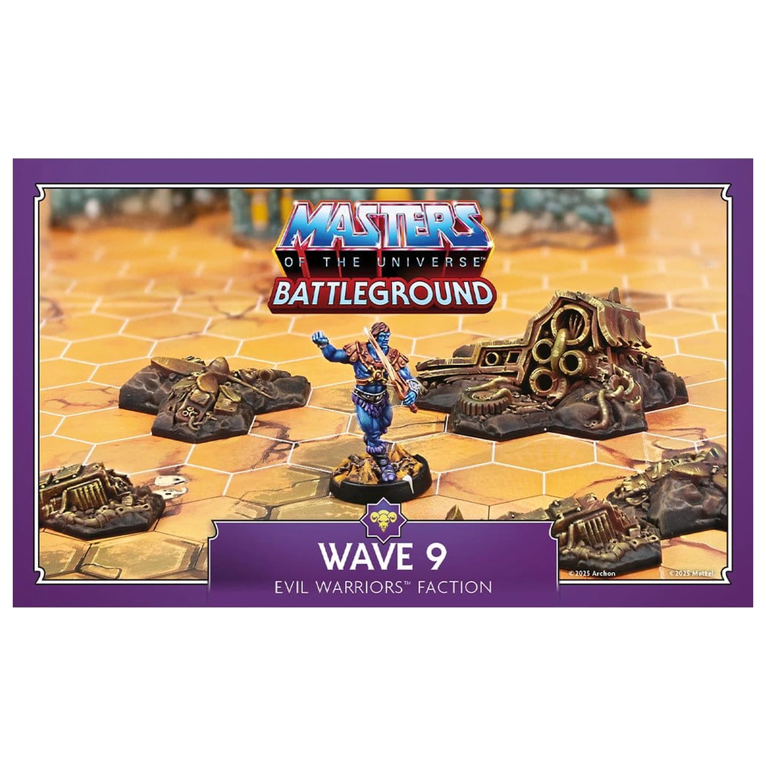 Masters of the Universe: Battleground Miniatures Game Welle 9: Evil Warriors Fraktion *englische Version* Produktfoto