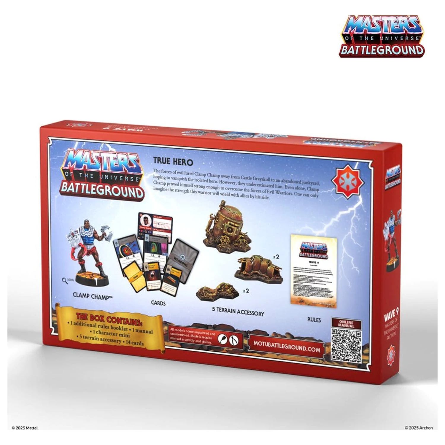 Masters of the Universe: Battleground Miniaturen Spiel Welle 9: Masters of the Universe Faktion *englische Version* Produktfoto