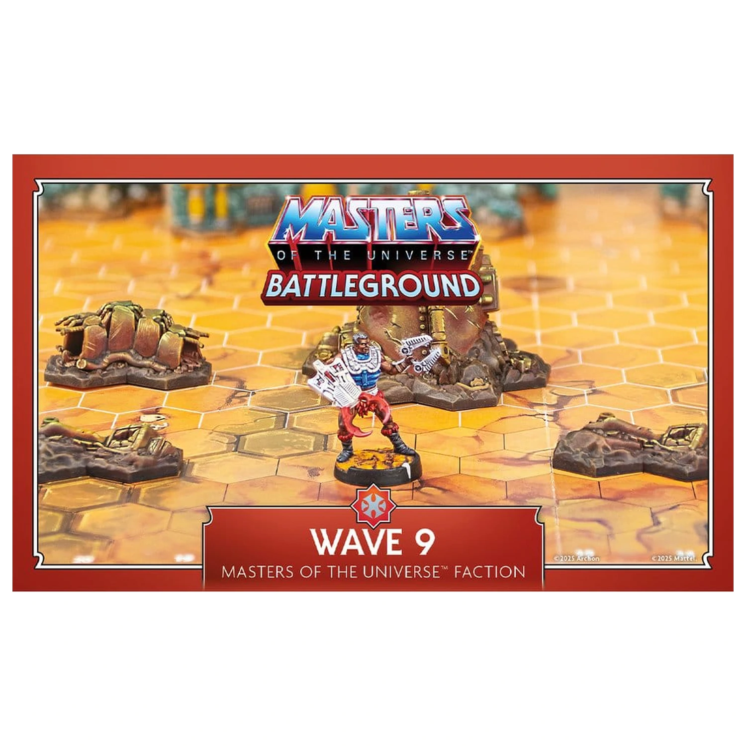 Masters of the Universe: Battleground Miniaturen Spiel Welle 9: Masters of the Universe Faktion *englische Version* Produktfoto