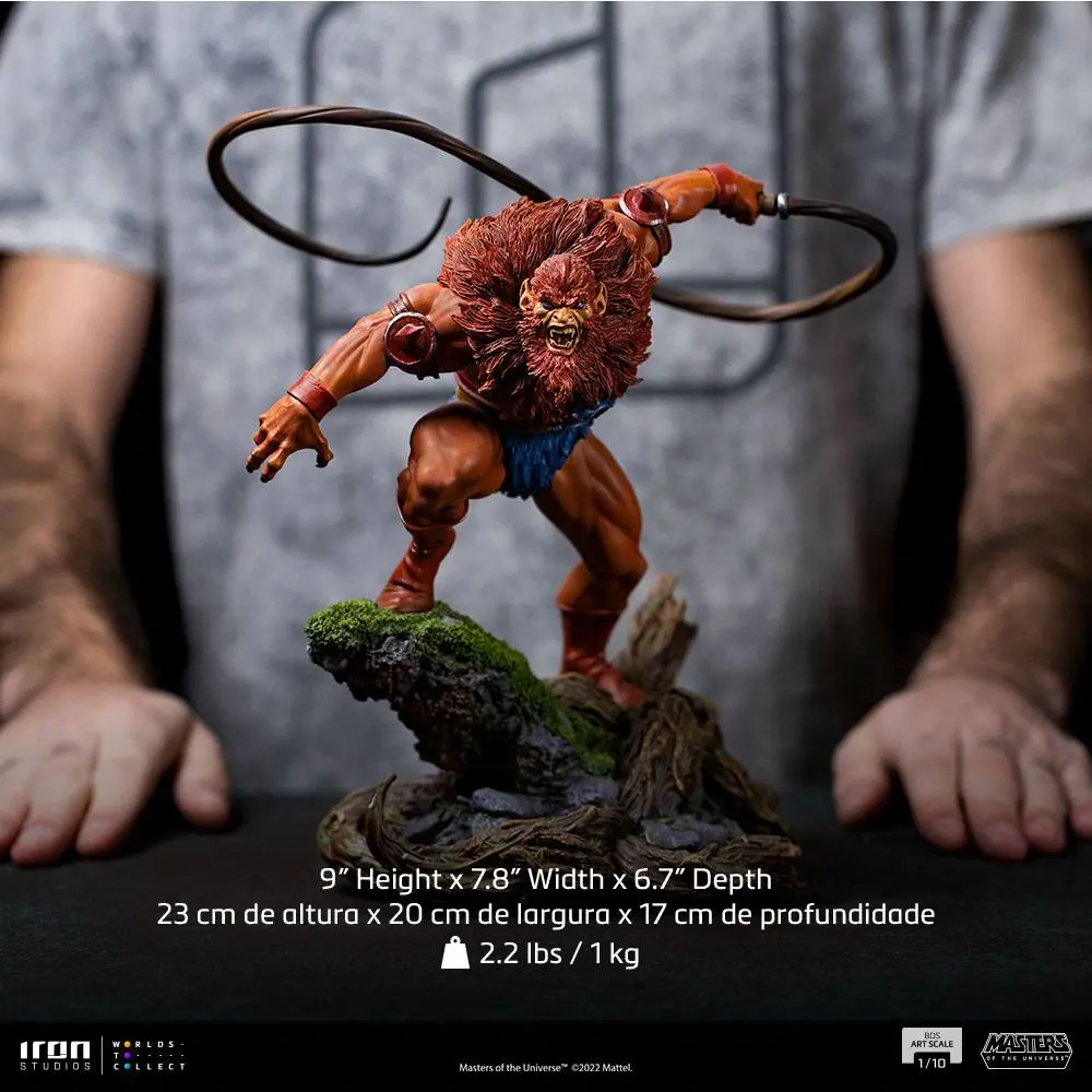 Masters of the Universe BDS Art Scale Statue 1/10 Beast Man 23 cm Produktfoto